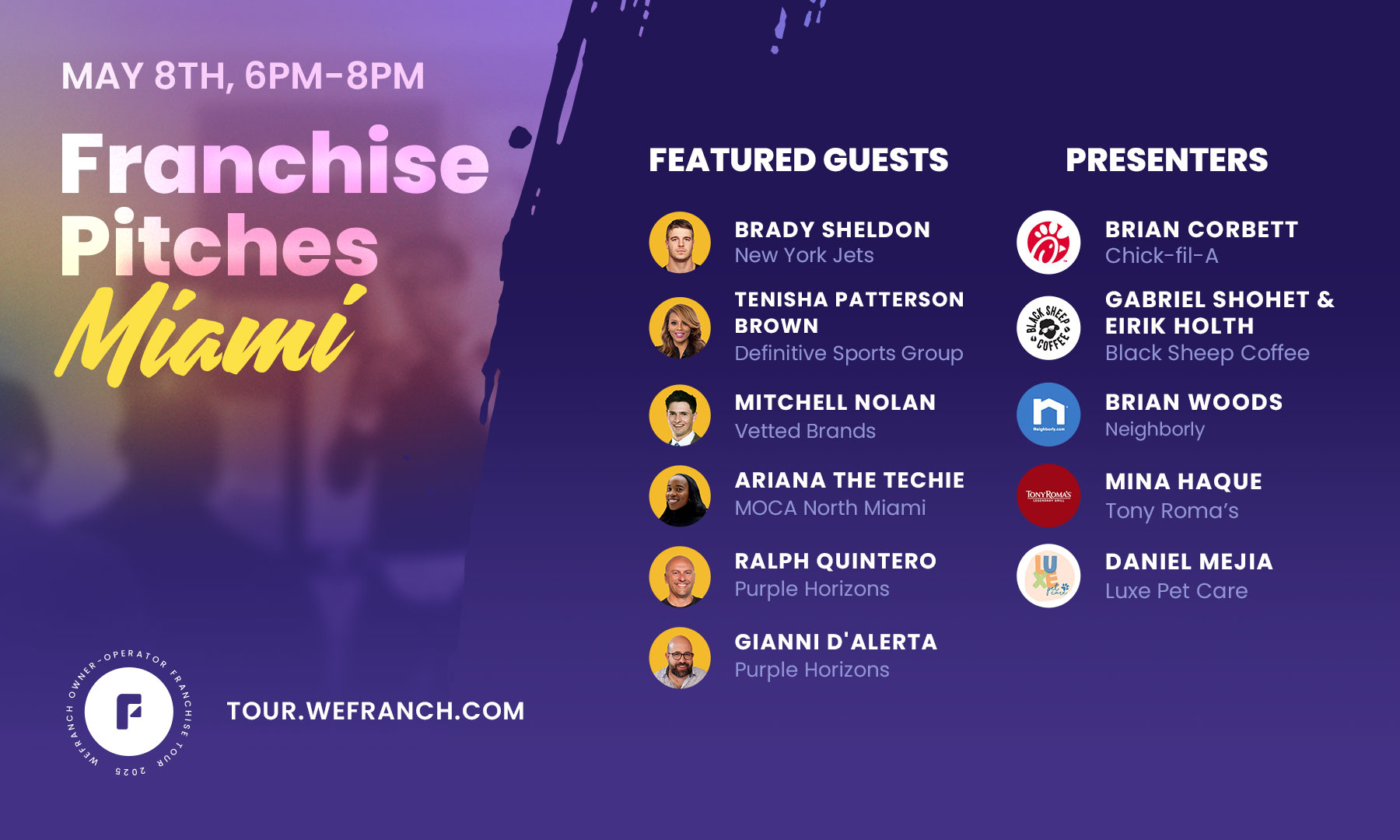 Event banner