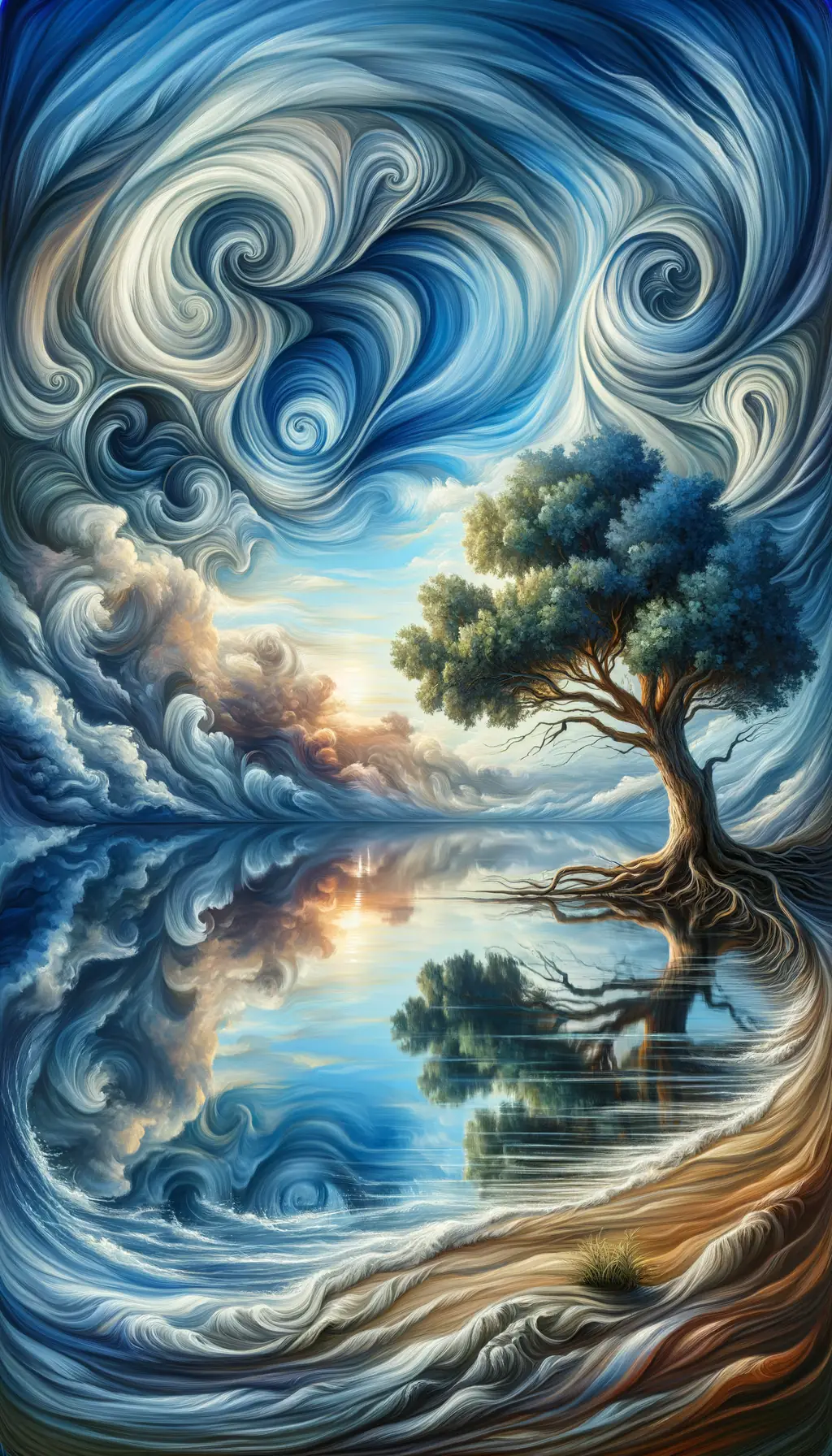 Whispers of Resilience: Healing Waters in the Stormy Soul