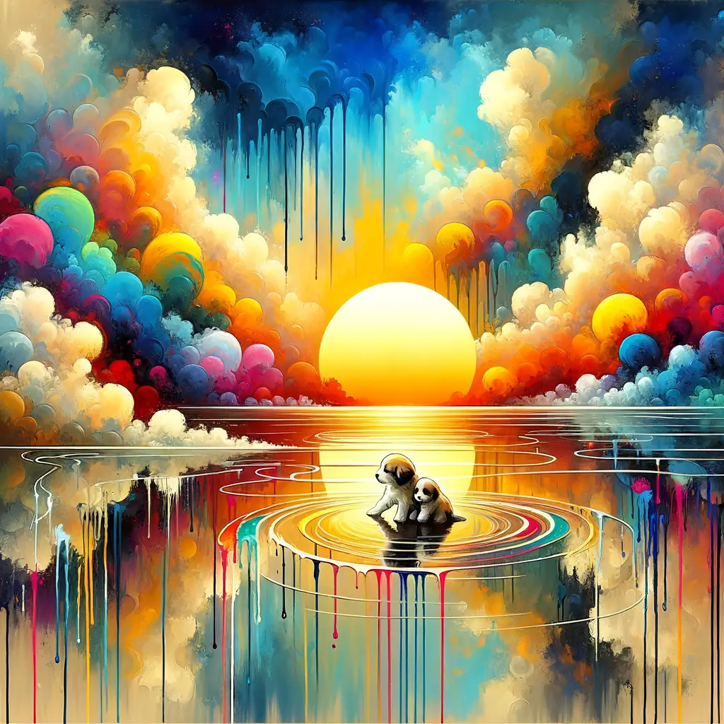 Emerge in Dawn's Embrace: A Tranquil Chaos
