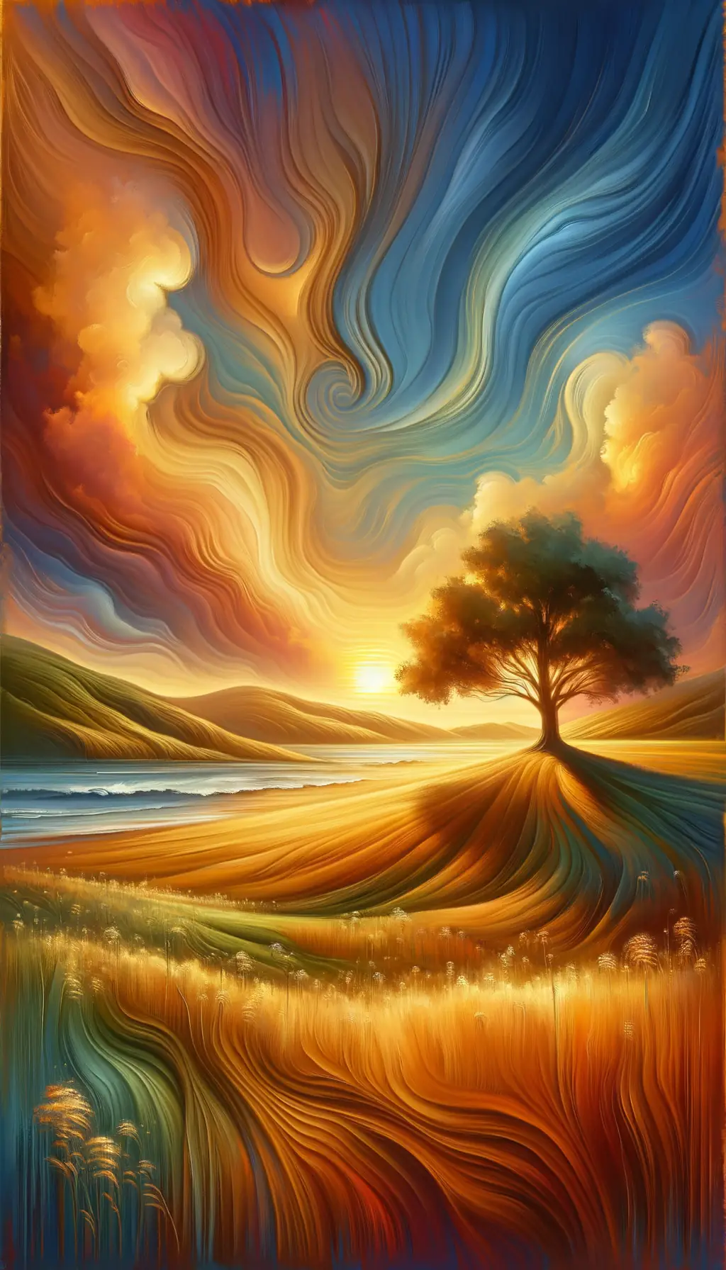 Whispers of Strength: The Oak Tree's Dance