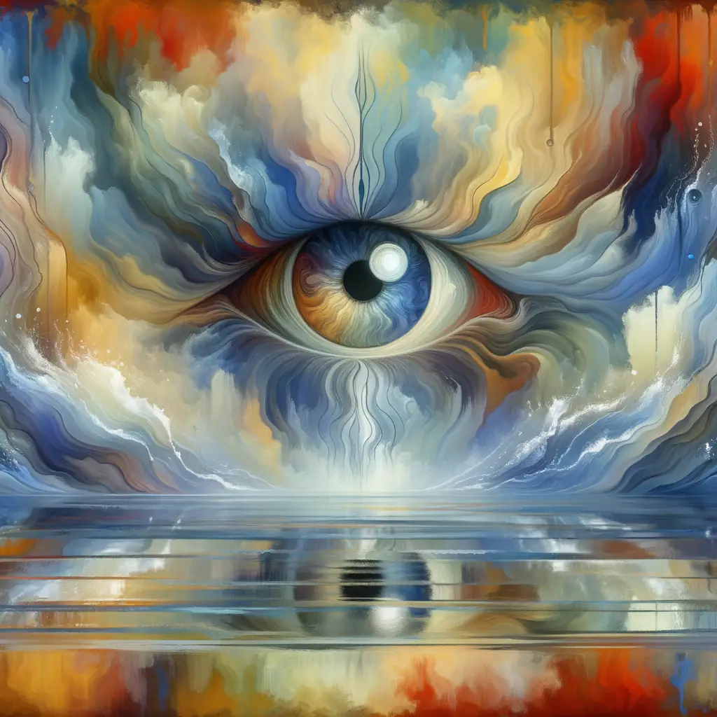Ripple of Insight: The Unveiling Eyes of Self-Discovery