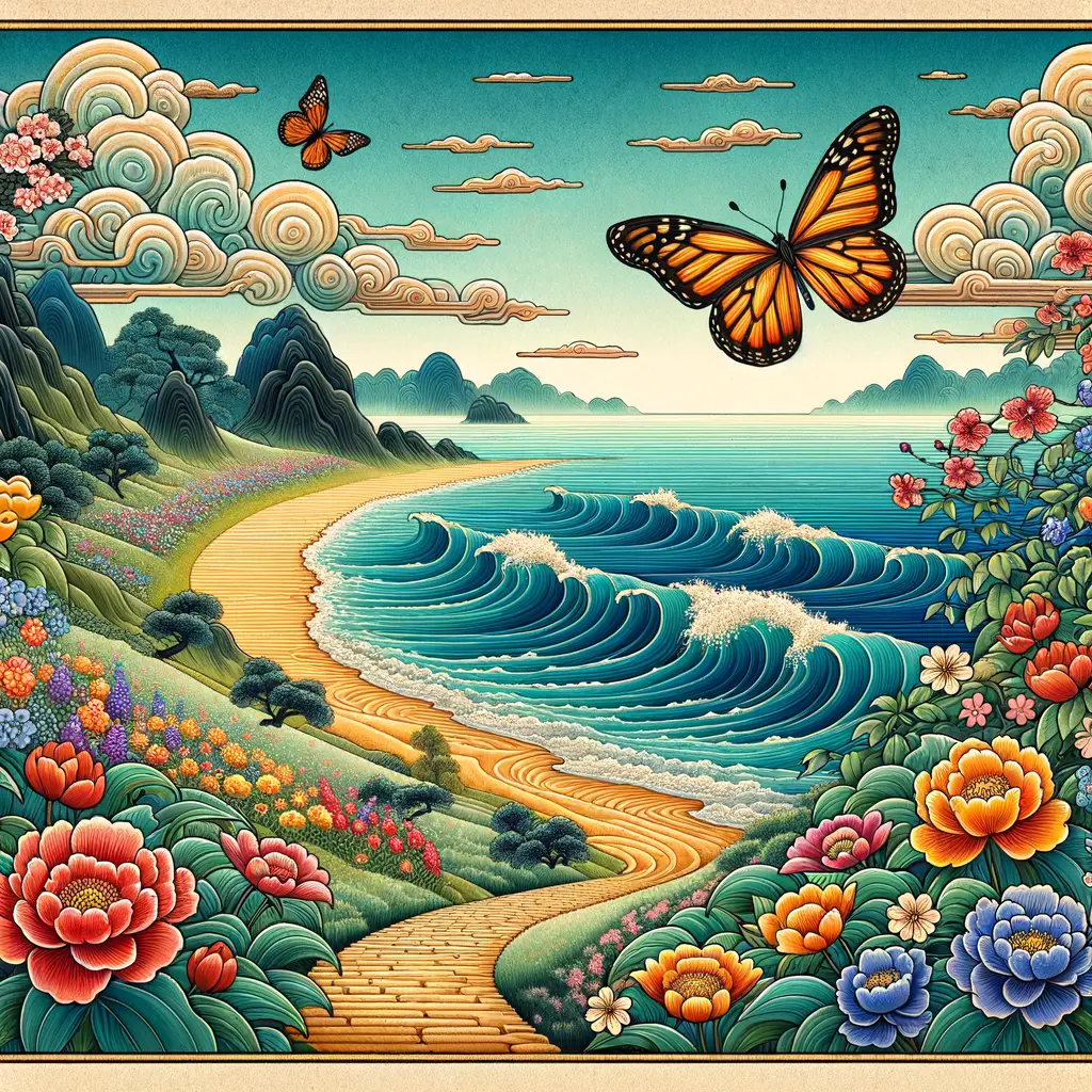 Interwoven Paths: Transformative Conversations Amidst Ocean's Embrace