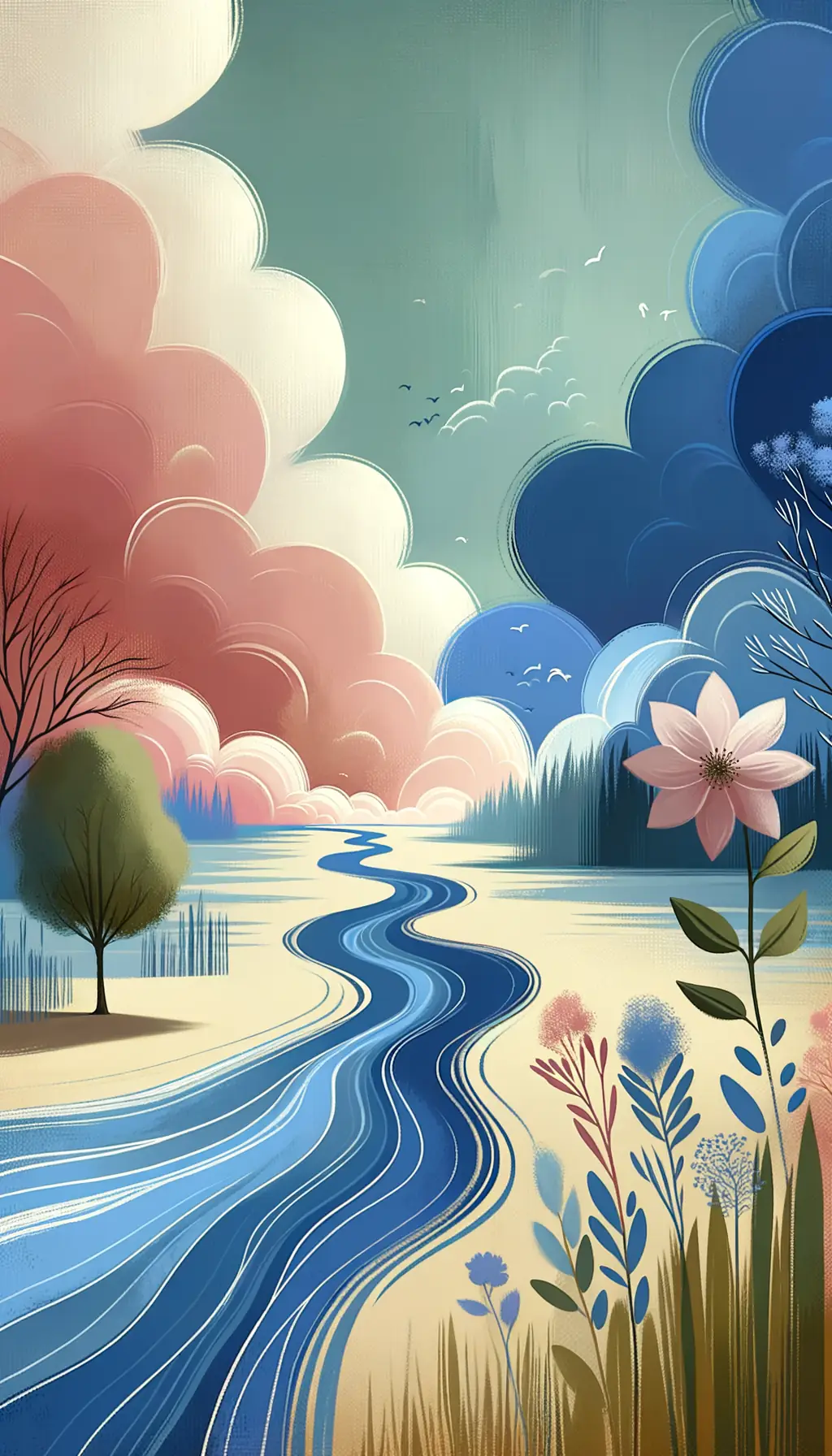 Flourish Amidst Still Waters