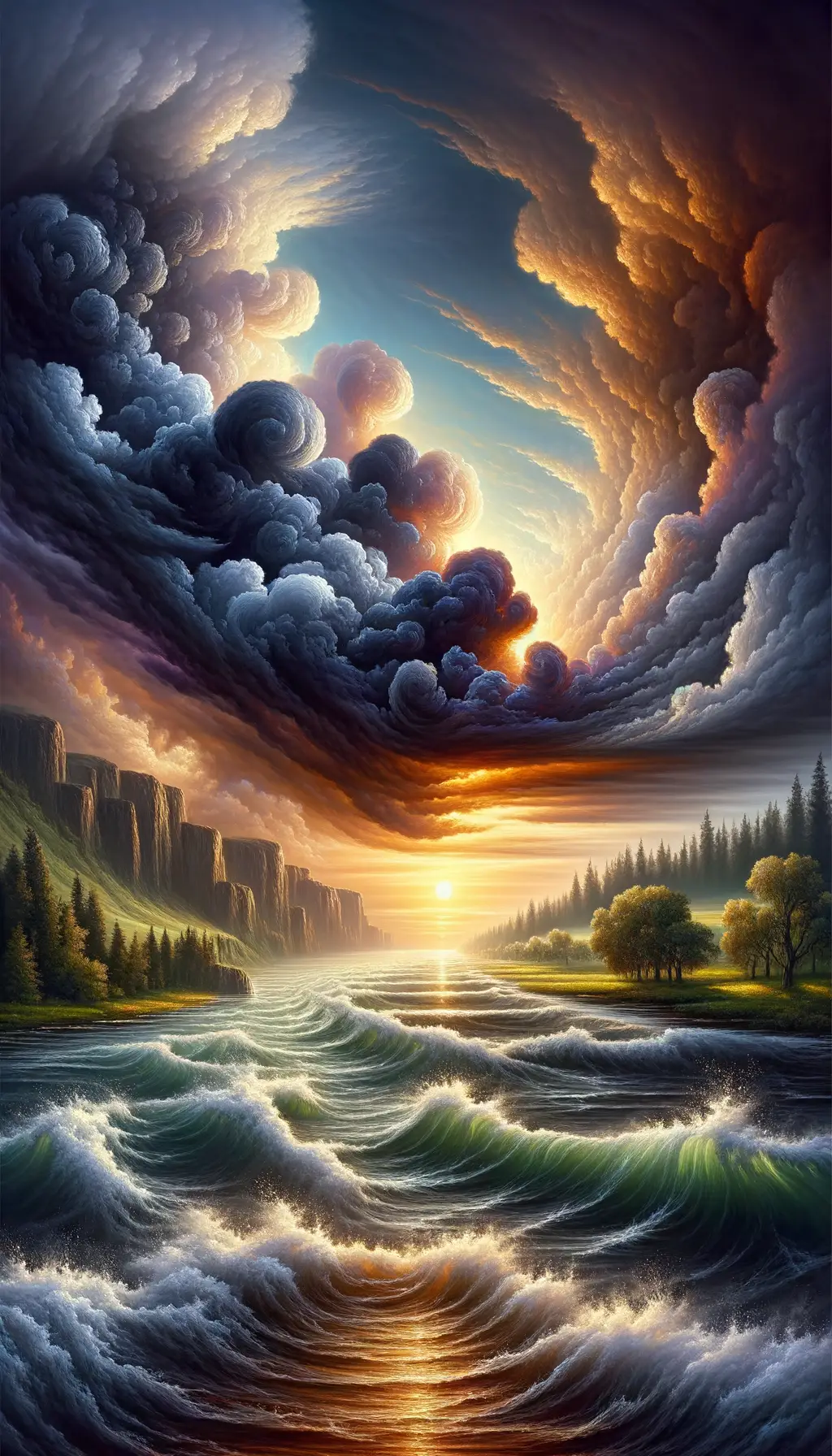 Whispers of Resilience: Journey Through Storm and Serenity