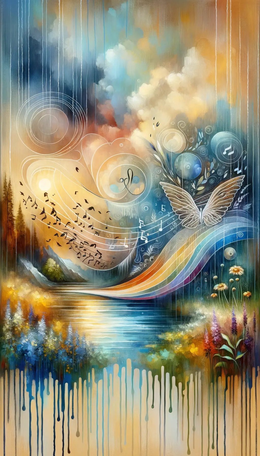 Whispers of Renewal: Embrace of Wings