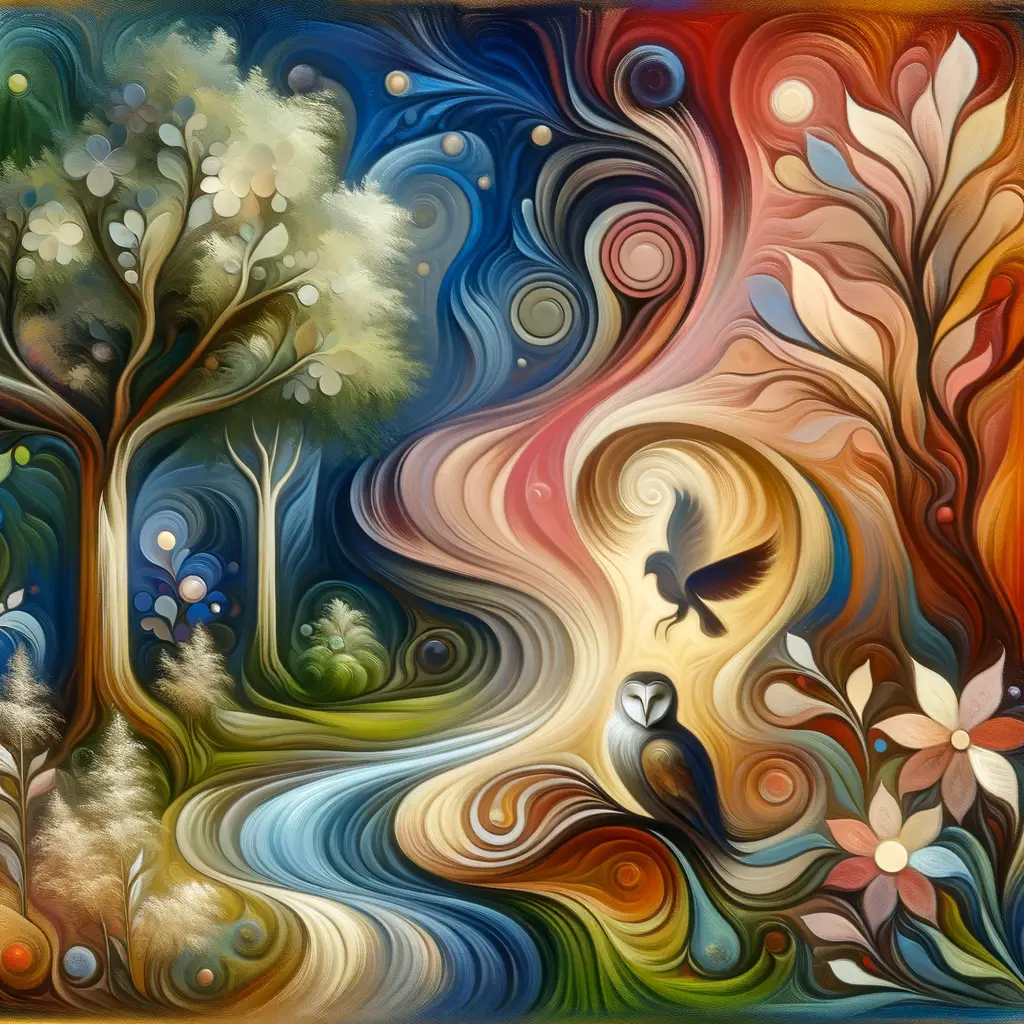 Whispers of Renewal: Serenity Embraced by Nature's Guidance