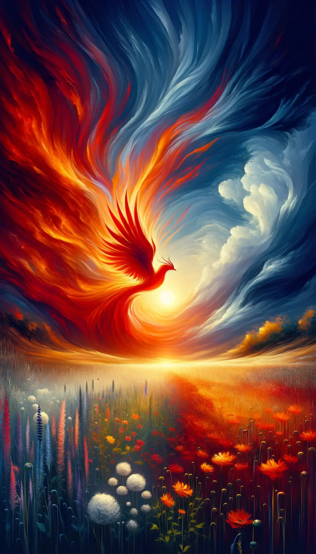 Embers of Renewal: Passion, Tranquility, and Transformation