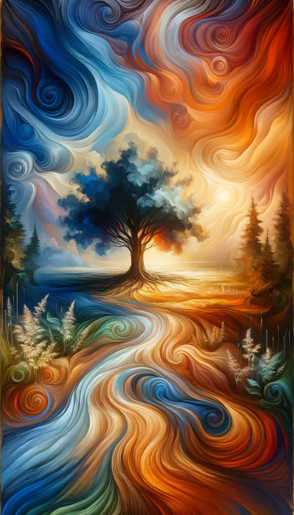 Whispers of Solace: Strength in Sunlit Meadows