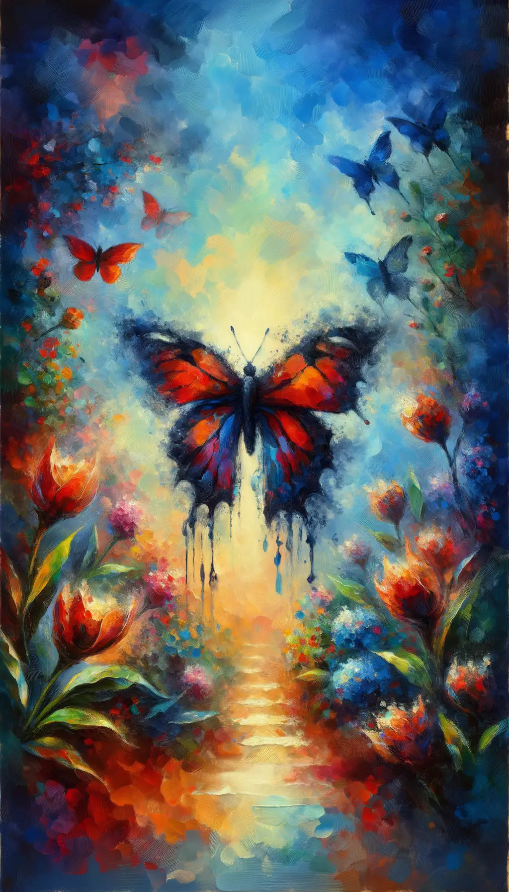 Emergence of Echoes: Transformation in an Impressionist Garden