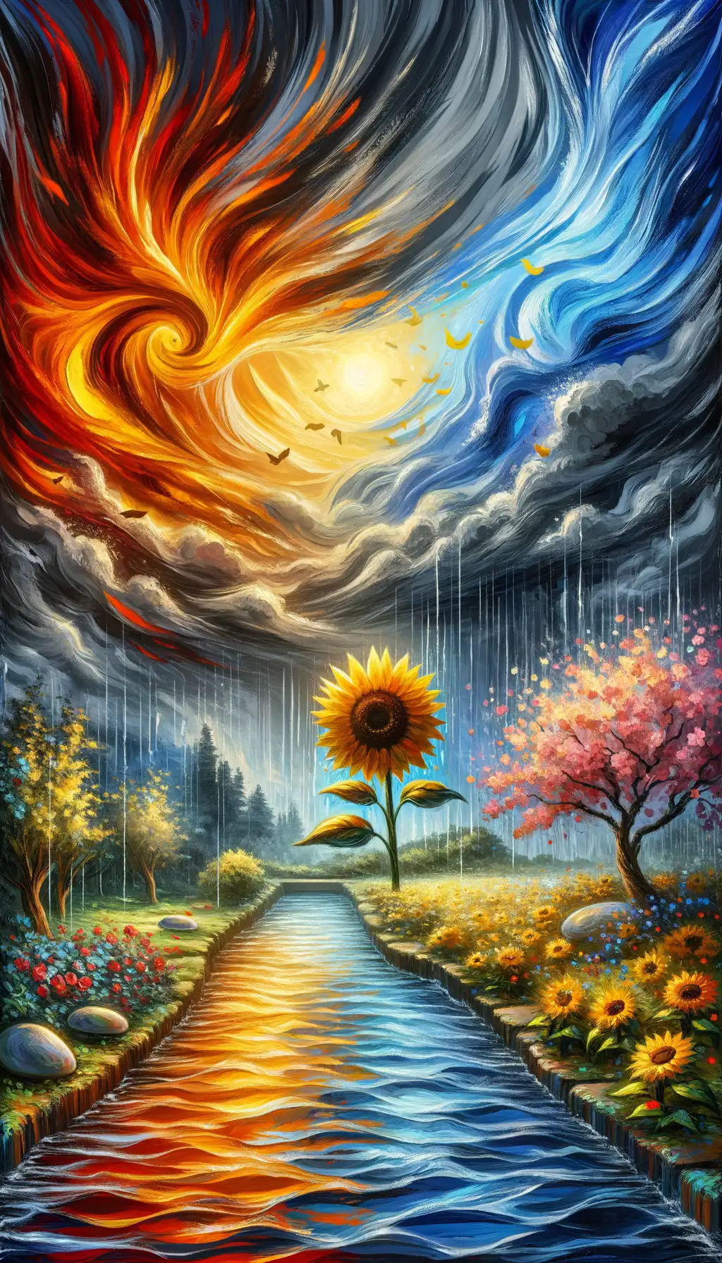 Eternal Whispers of Blooming Resilience
