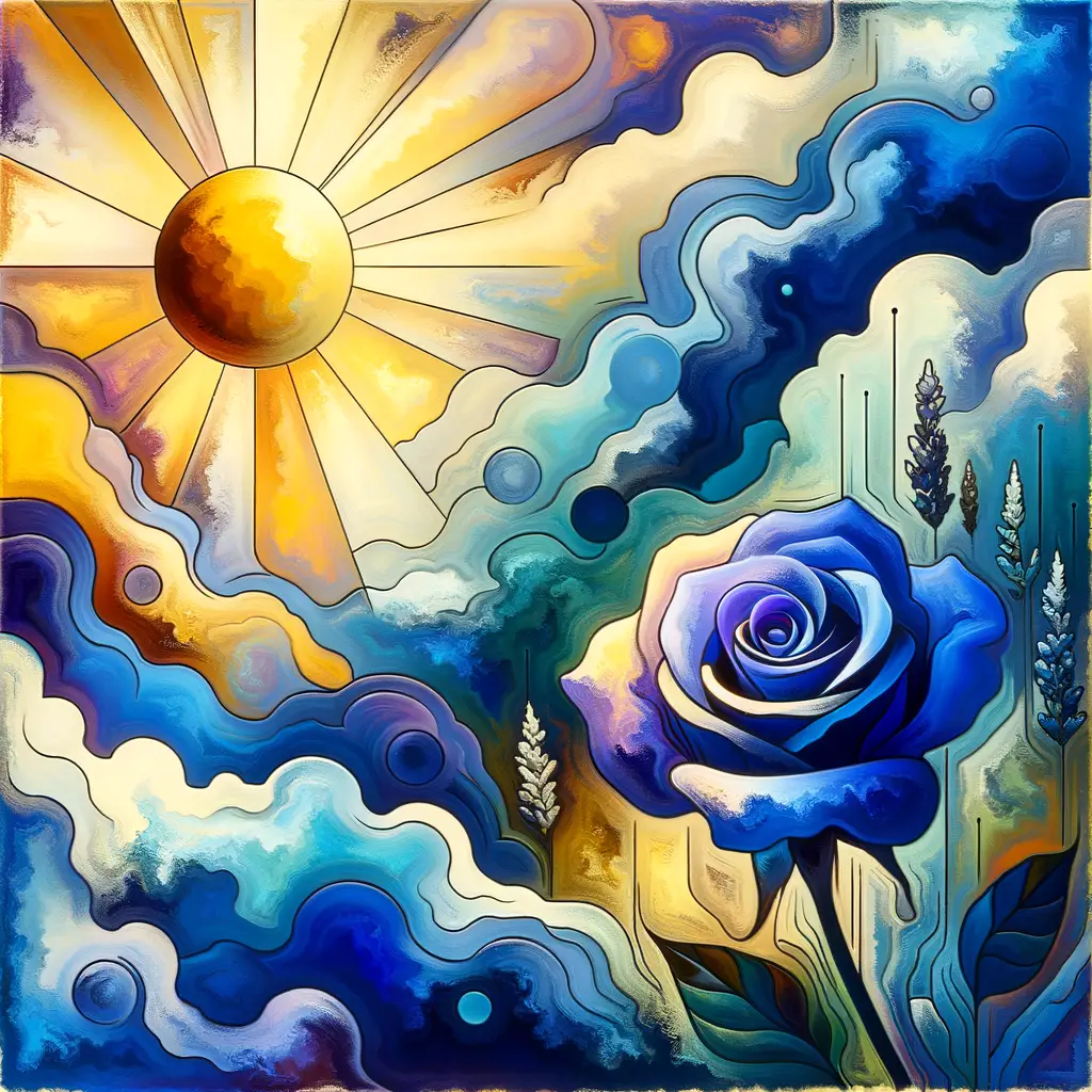 Whispers of Renewal: Embracing Light Through Rose Petals