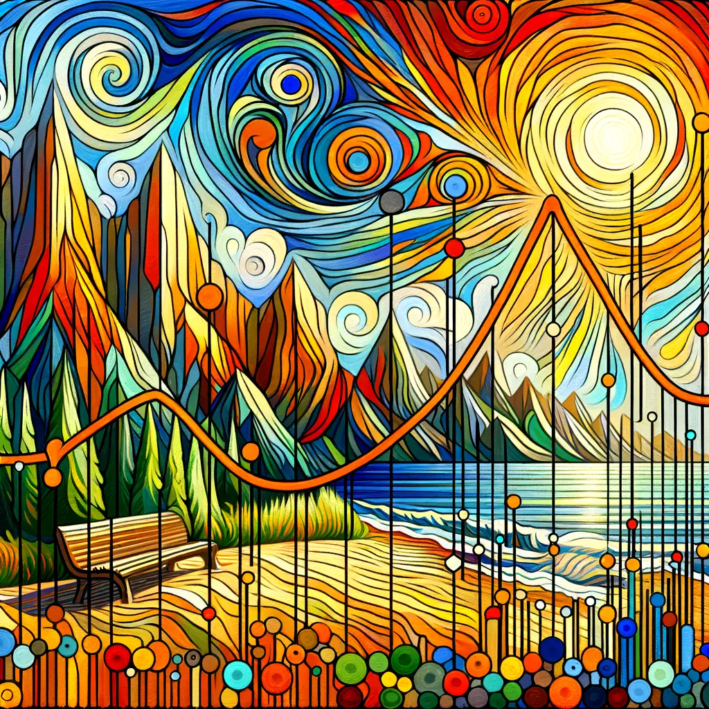 Euphoria in Graphs: A Journey Through Orange Emotions