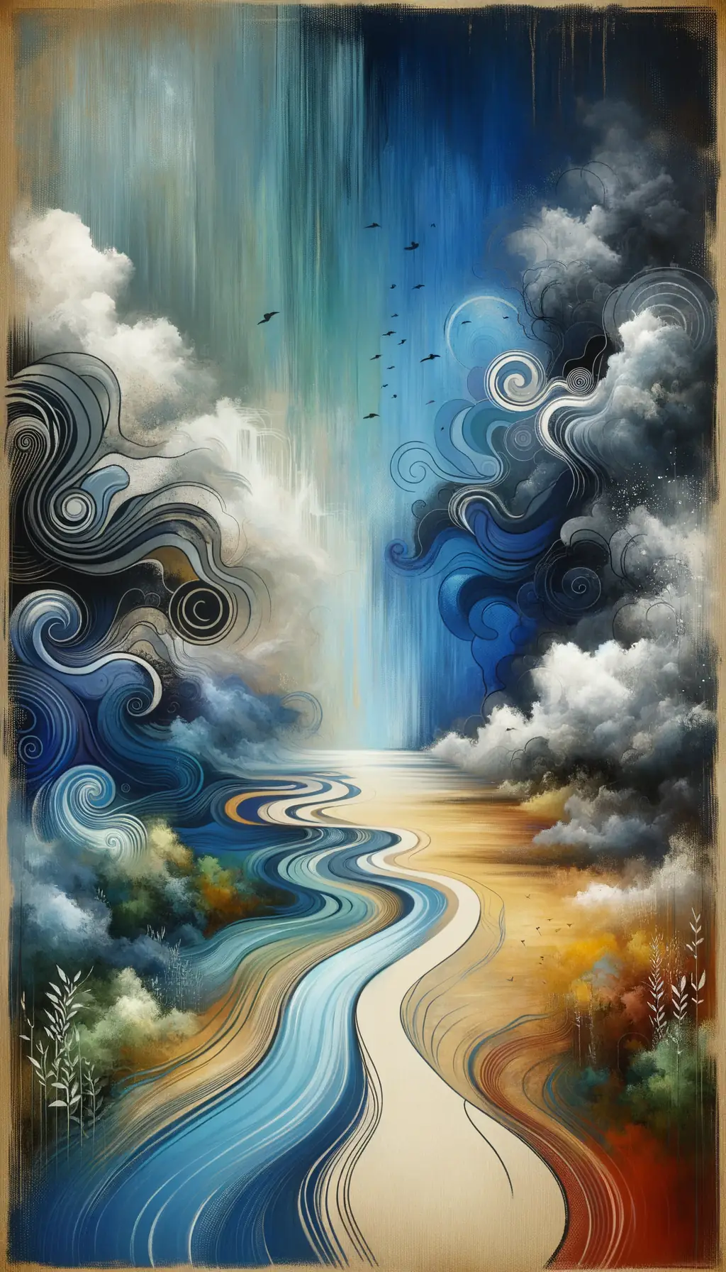 Whispers of the Deep: Journey Through Turbulent Tranquility