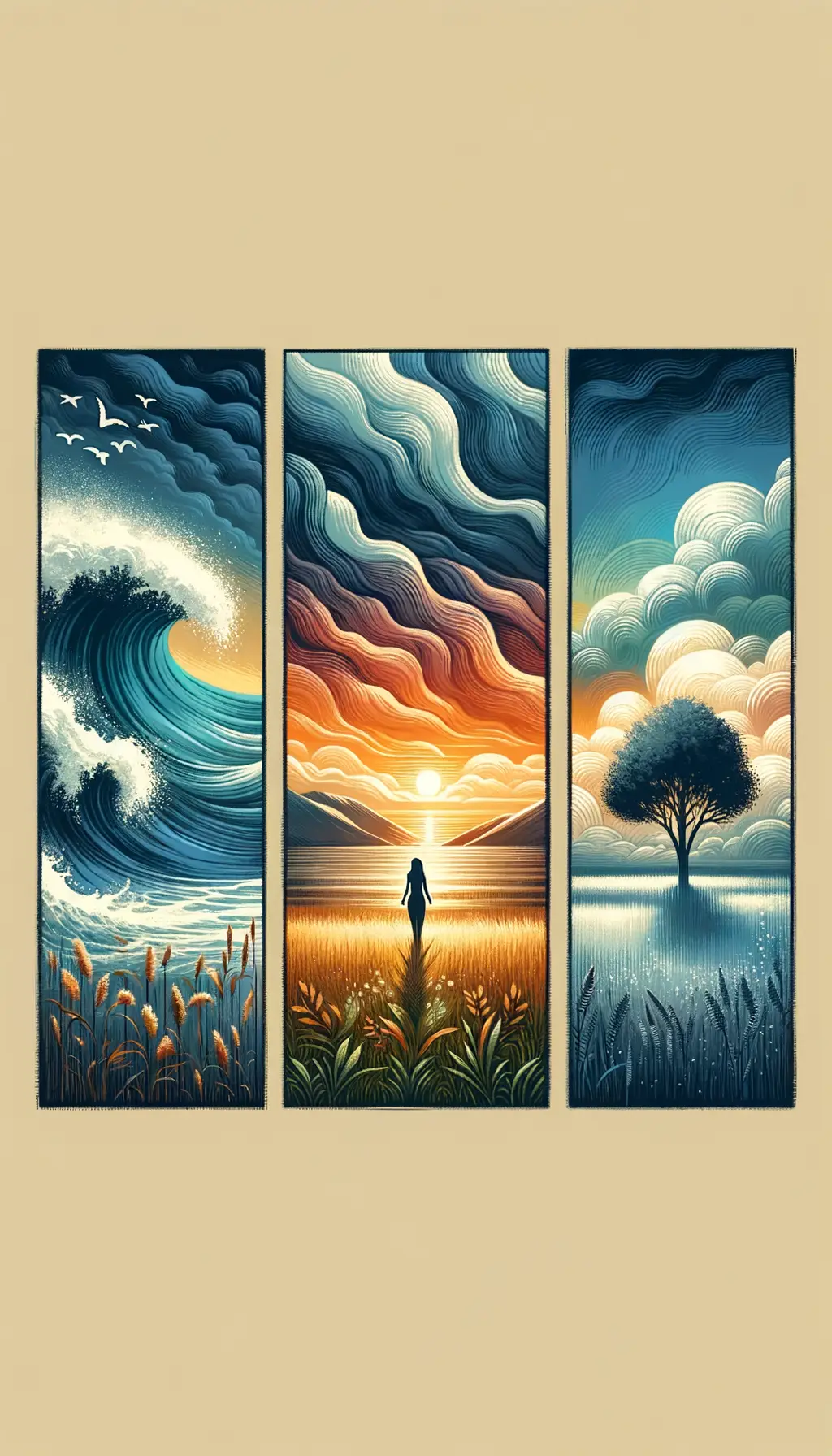 Whispers of Oak: Embracing the Sea of Inner Tumult