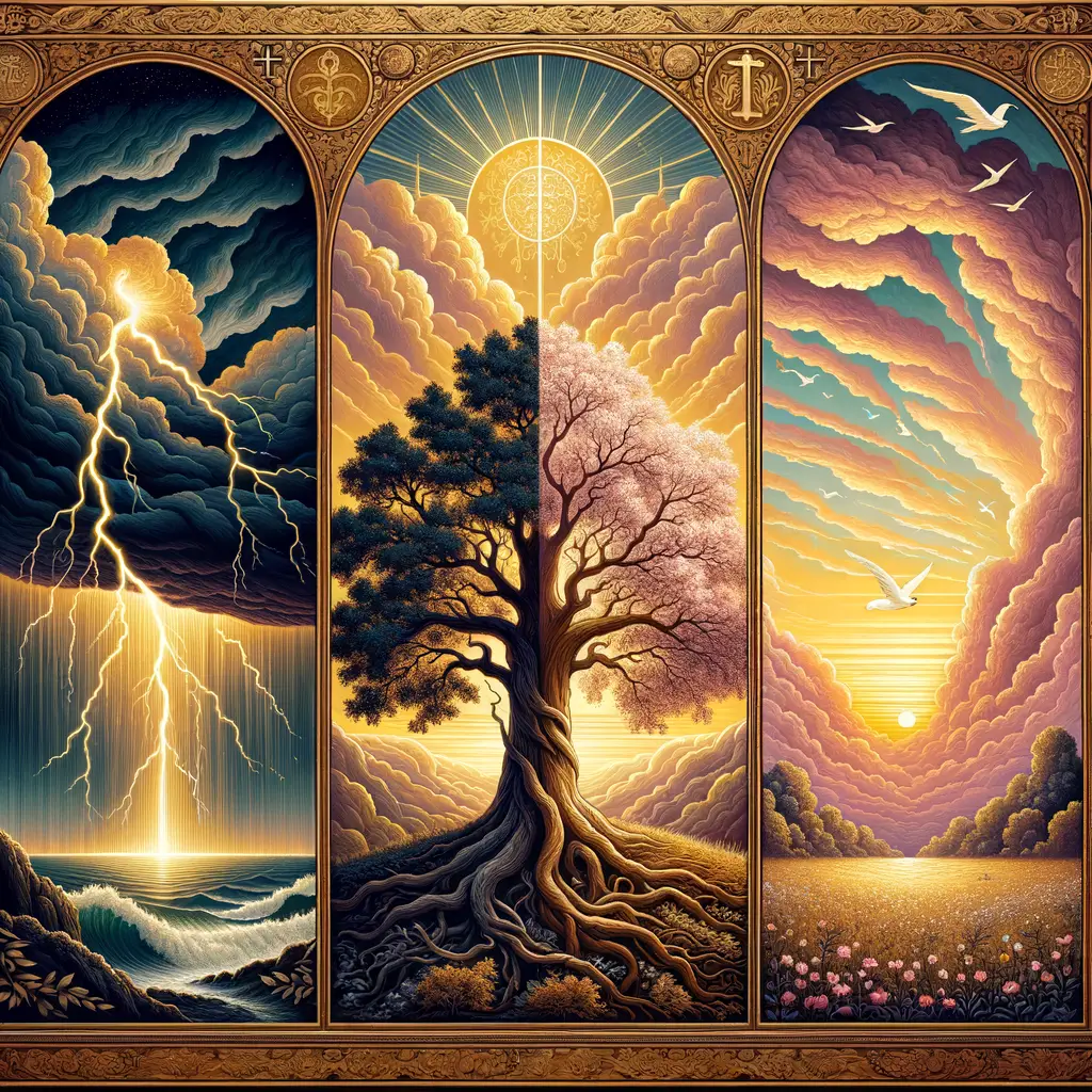 Eternal Tapestry: Roots of Strength, Storm of Emotions, Dawn of Peace