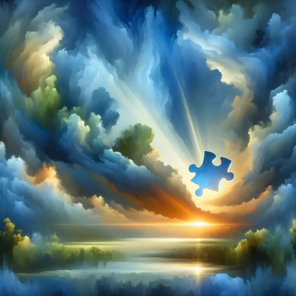 Whispers of Serenity: Rebirth in Sunbeams