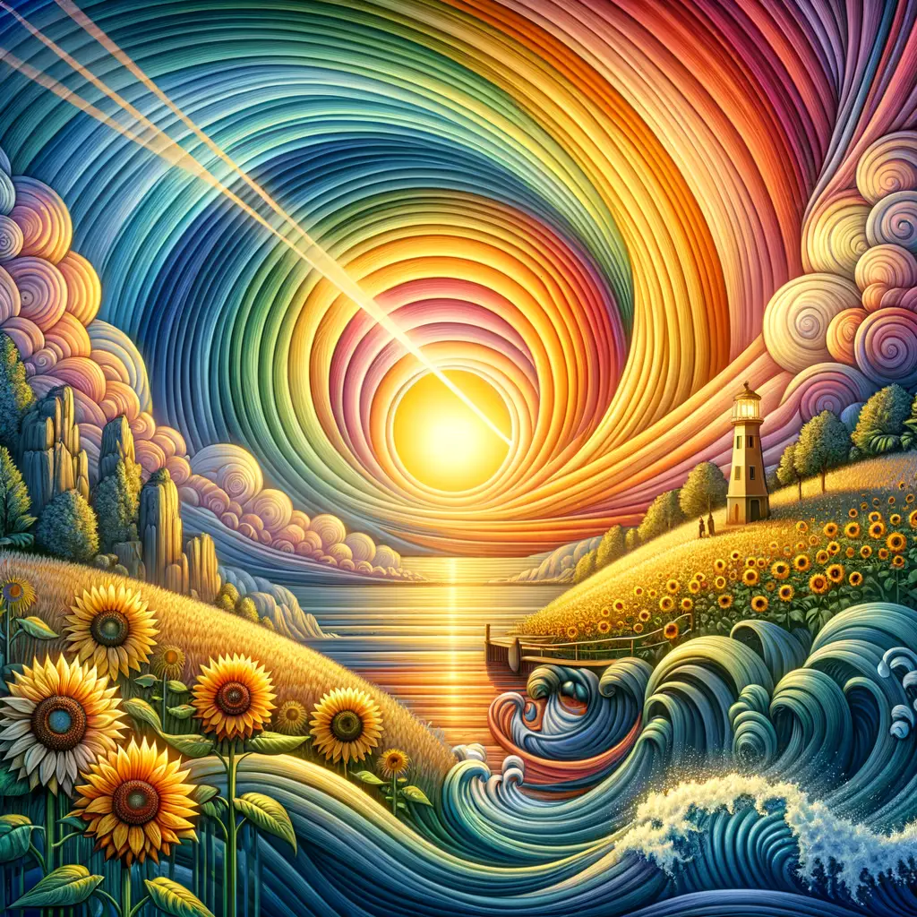 Whispers of the Heart: Luminescence of Memory and Courage