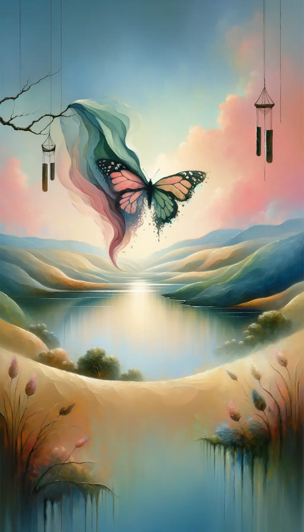 Metamorphosis of Whispers: A Mosaic of Tranquility