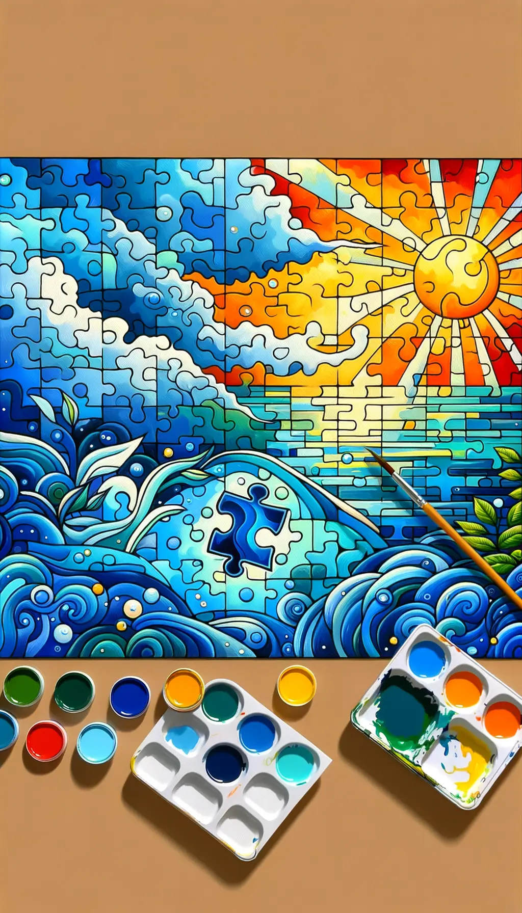 Echoes of Empathy: Soulful Mosaic of Serenity and Discovery