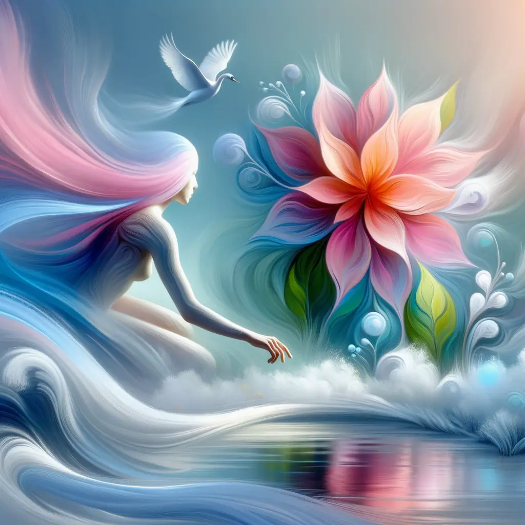 Whispers of Renewal: Blossoms of Healing