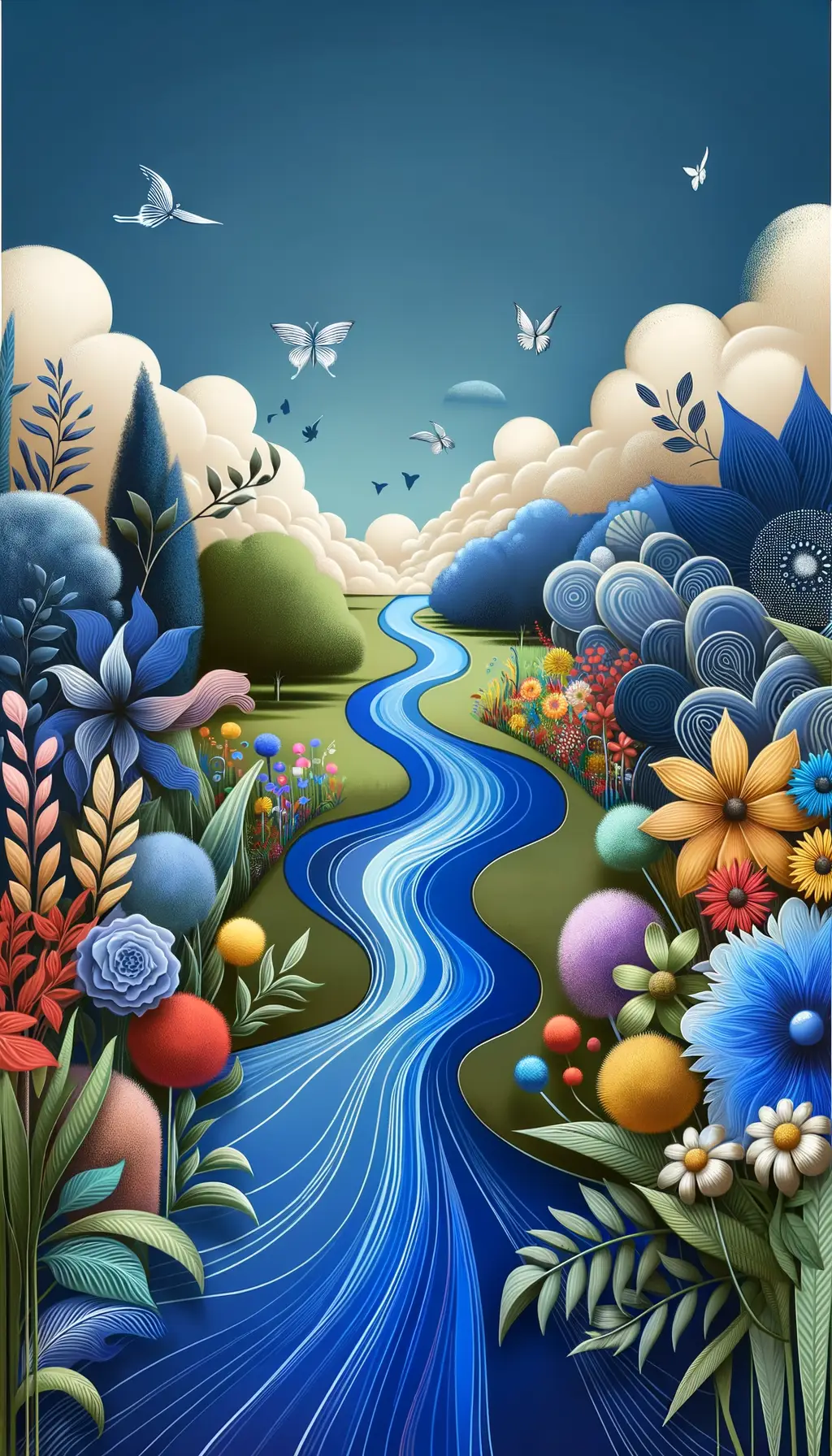 Rivers of Healing: Echoes in a Blooming Garden