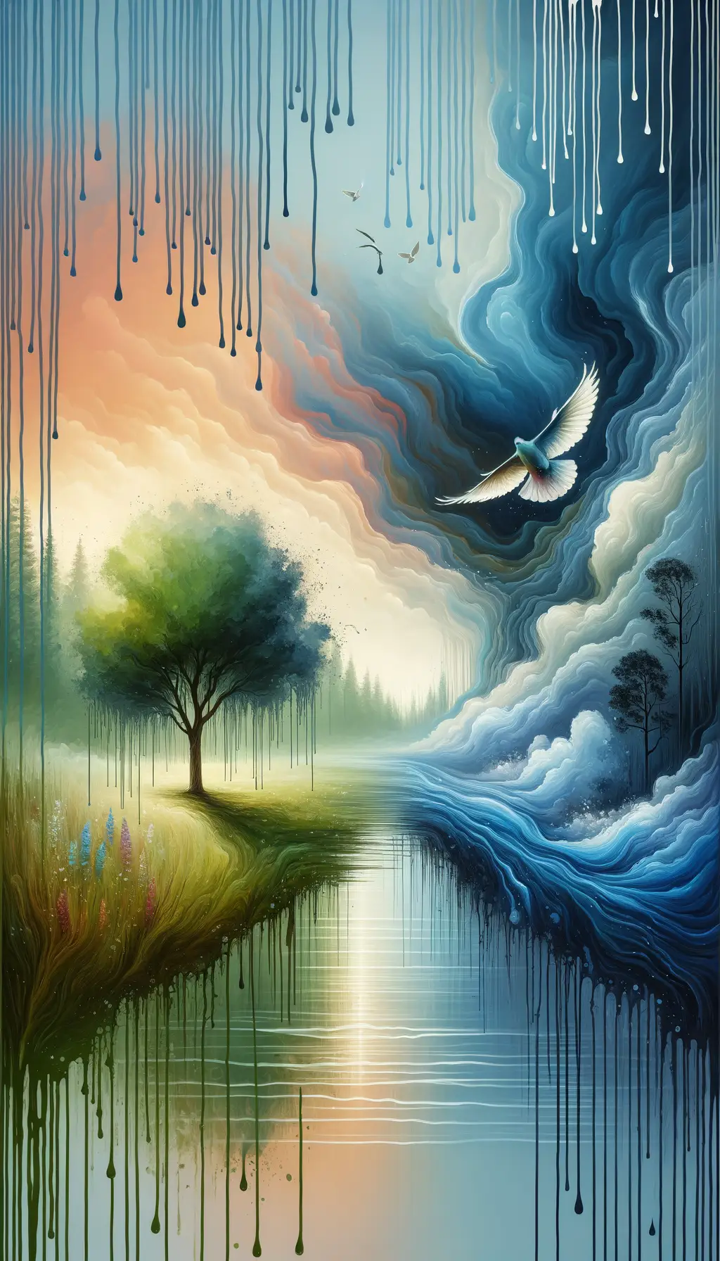 Solitude's Whisper: Echoes of Resilience in Nature's Song