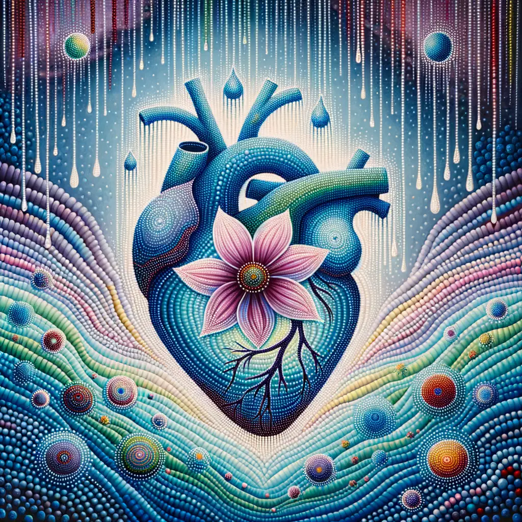 Whispers of Blossoming Serenity: A Dance in Stillness
