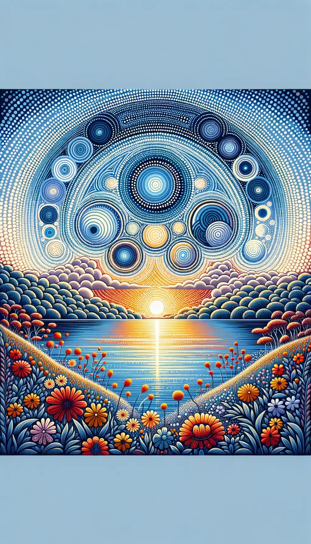 Ripples of Renewal: Emotions Dance Amongst Dots