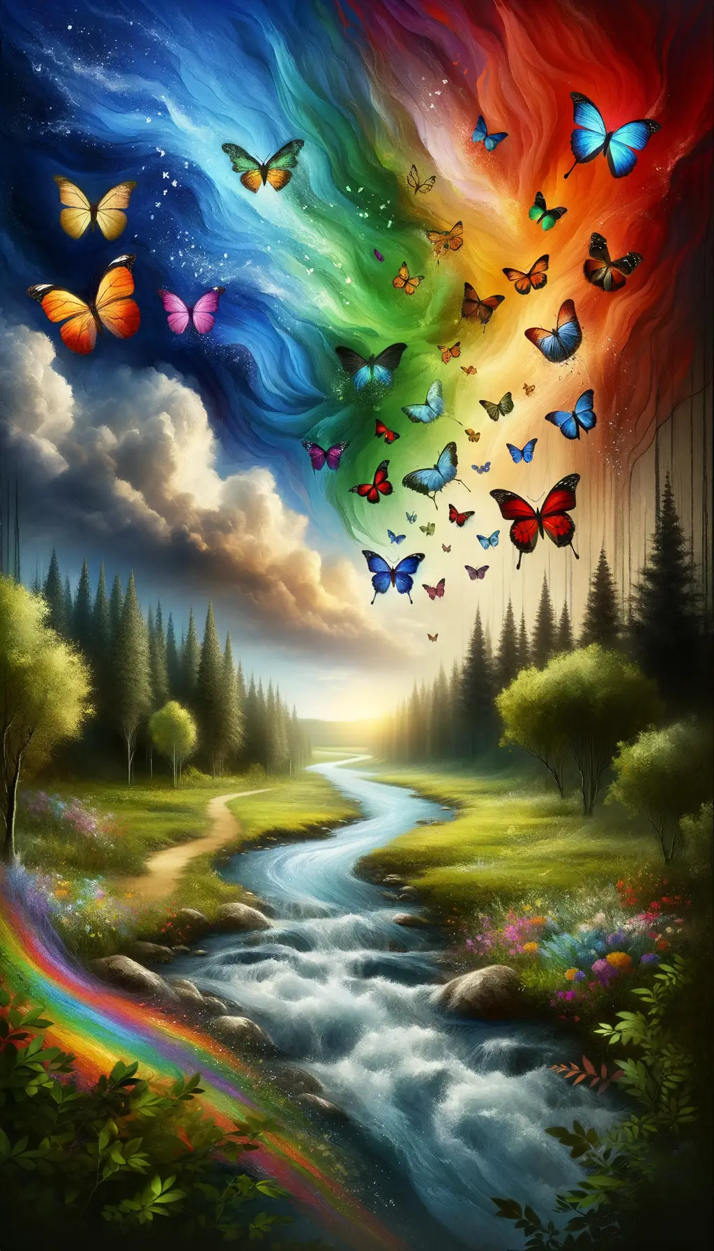 Whispers of Renewal: The Symphony of Light and Freedom