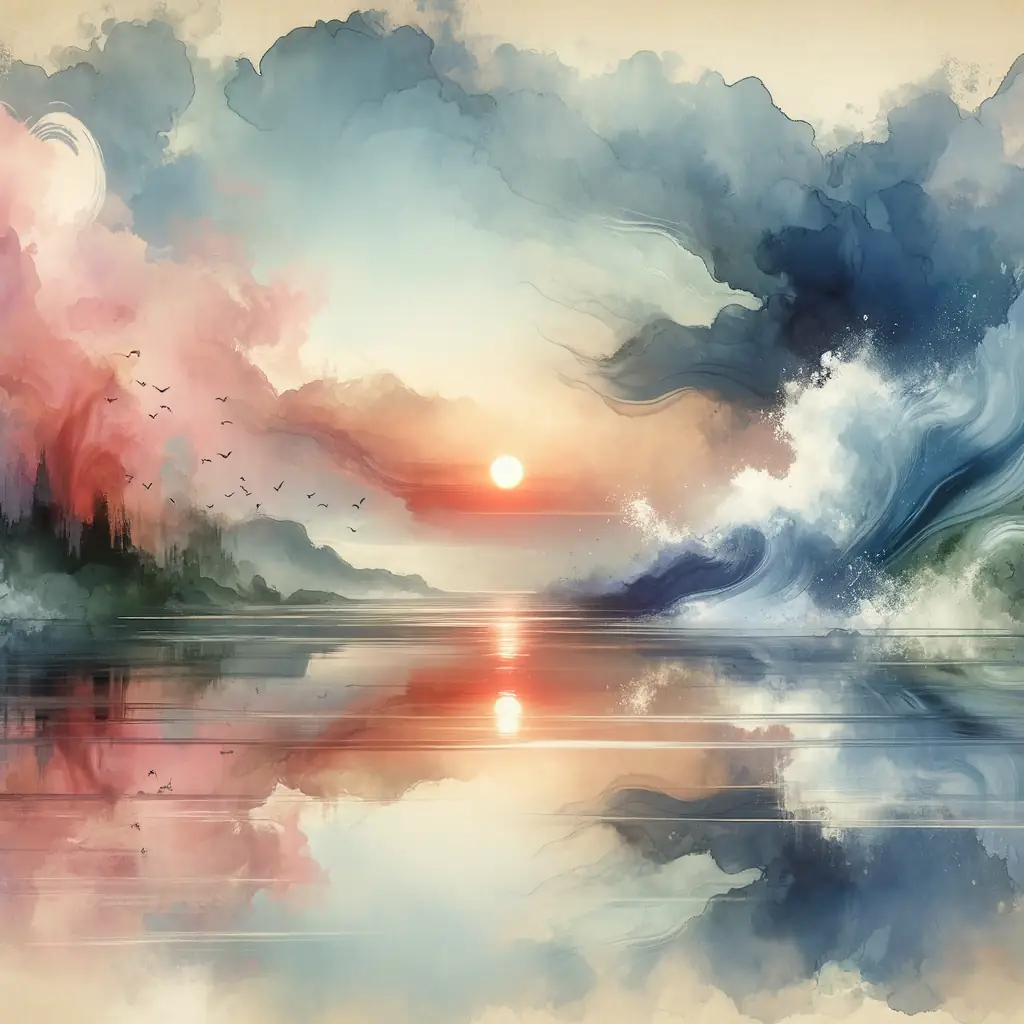 Ephemeral Whispers: Embracing Light Amidst Shadows