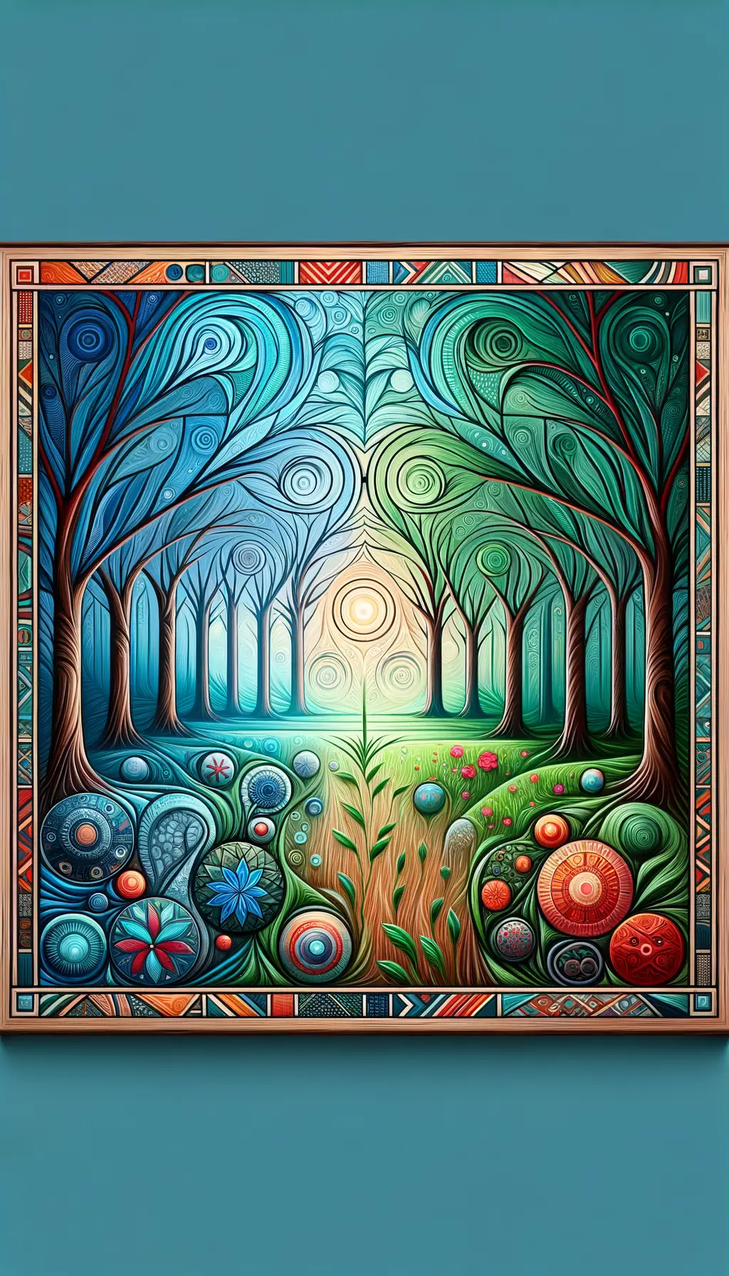 Sacred Blooms: Embracing Resilience in the Silent Forest