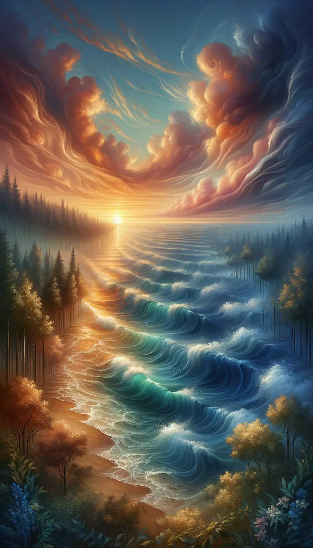 Ethereal Reverie: Embracing Shadows and Light in Therapy