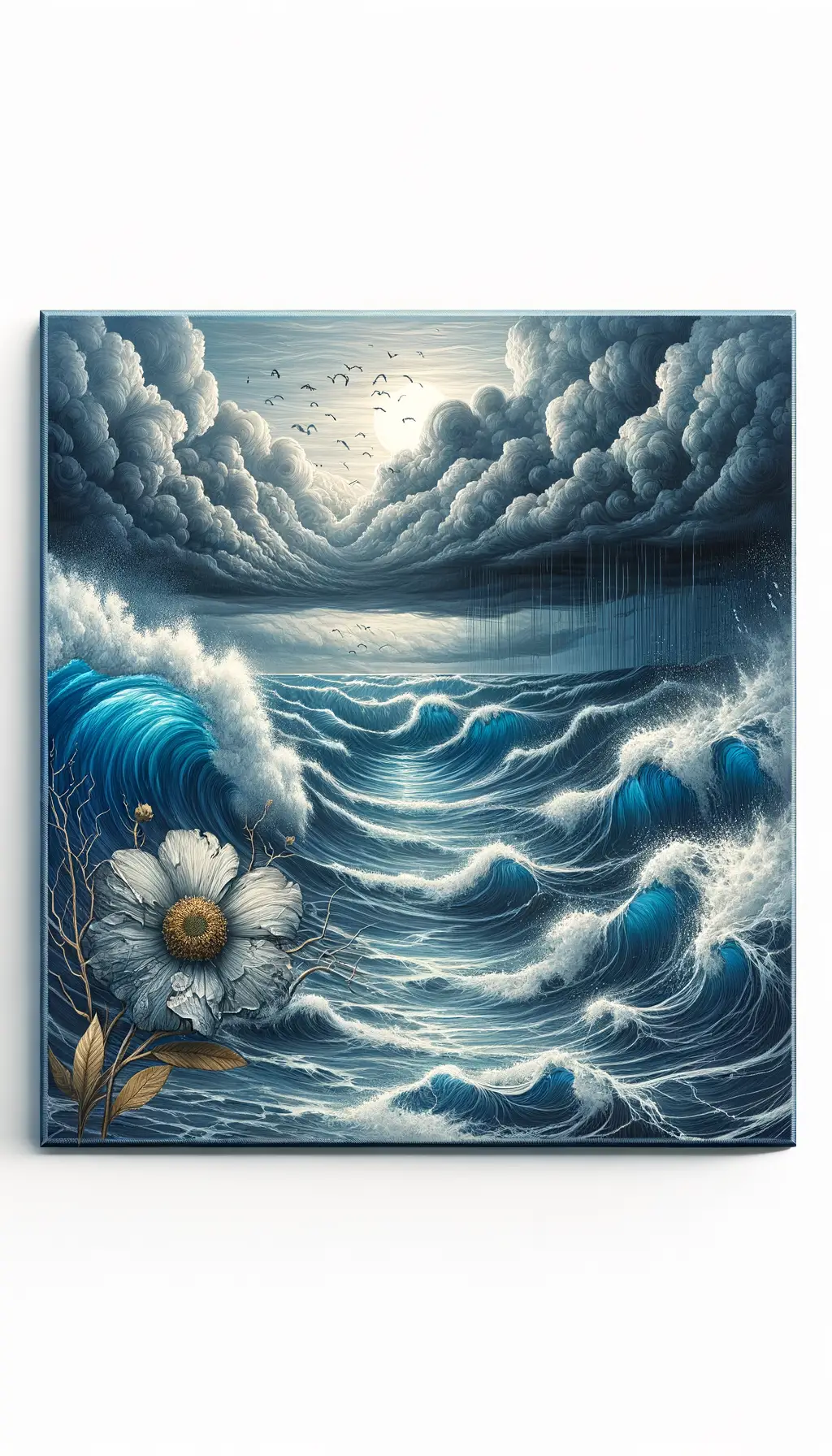 Whispers in Azure: Navigating the Tides of the Soul