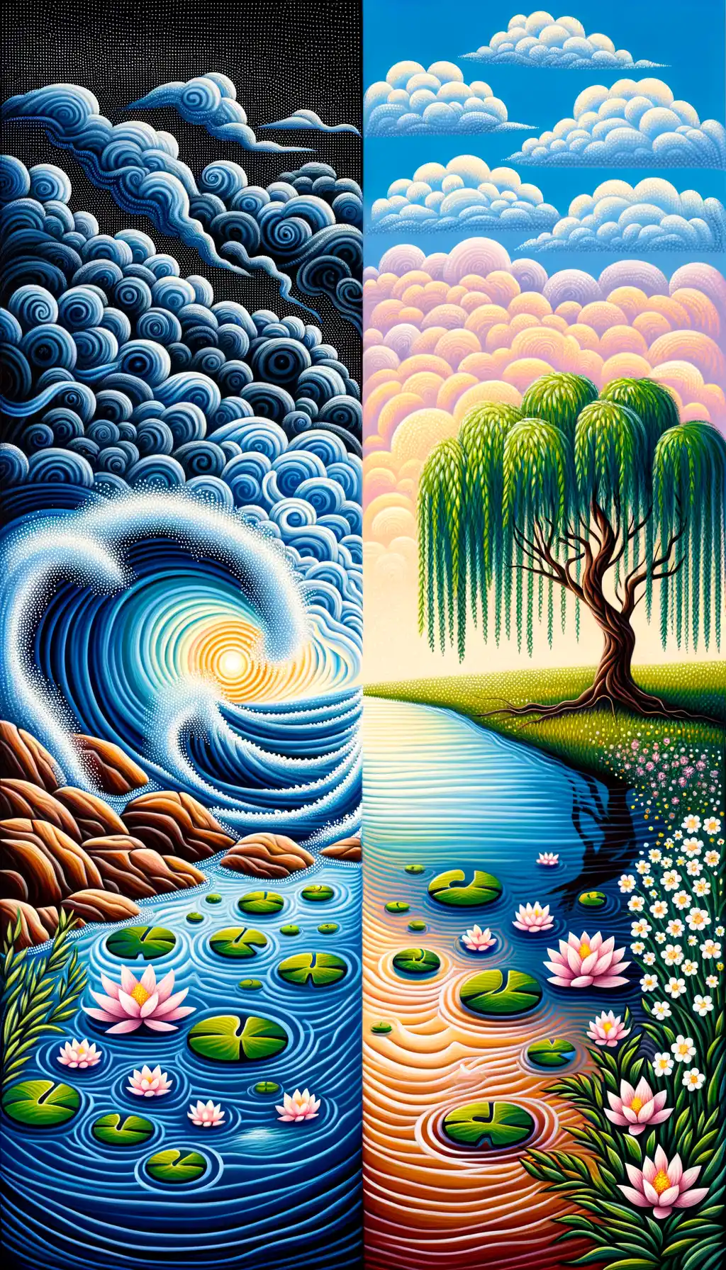 Whispers of Stillness Amidst the Tempestuous Soul