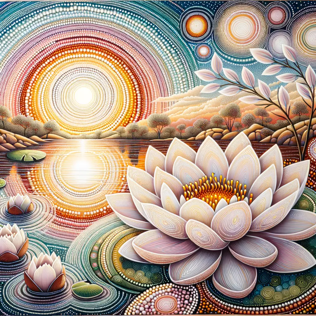 Ephemeral Blooms of Healing: A Tranquil Symphony Unveiled