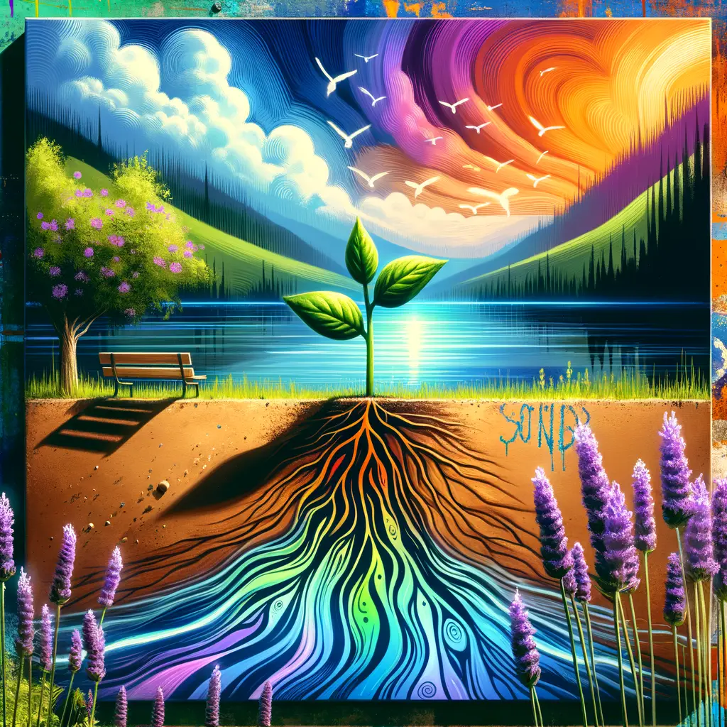 Emergence of Tranquility: A Blossoming Journey