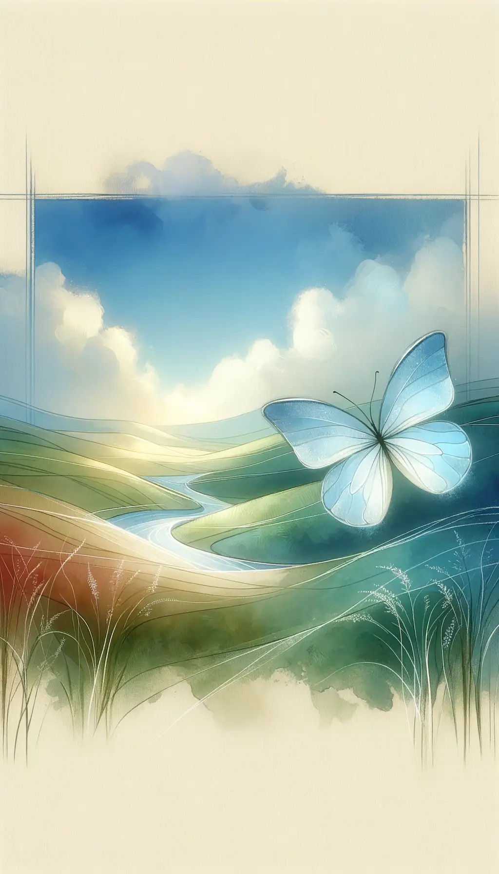 Whispers of Transformation: The Butterfly's Grace