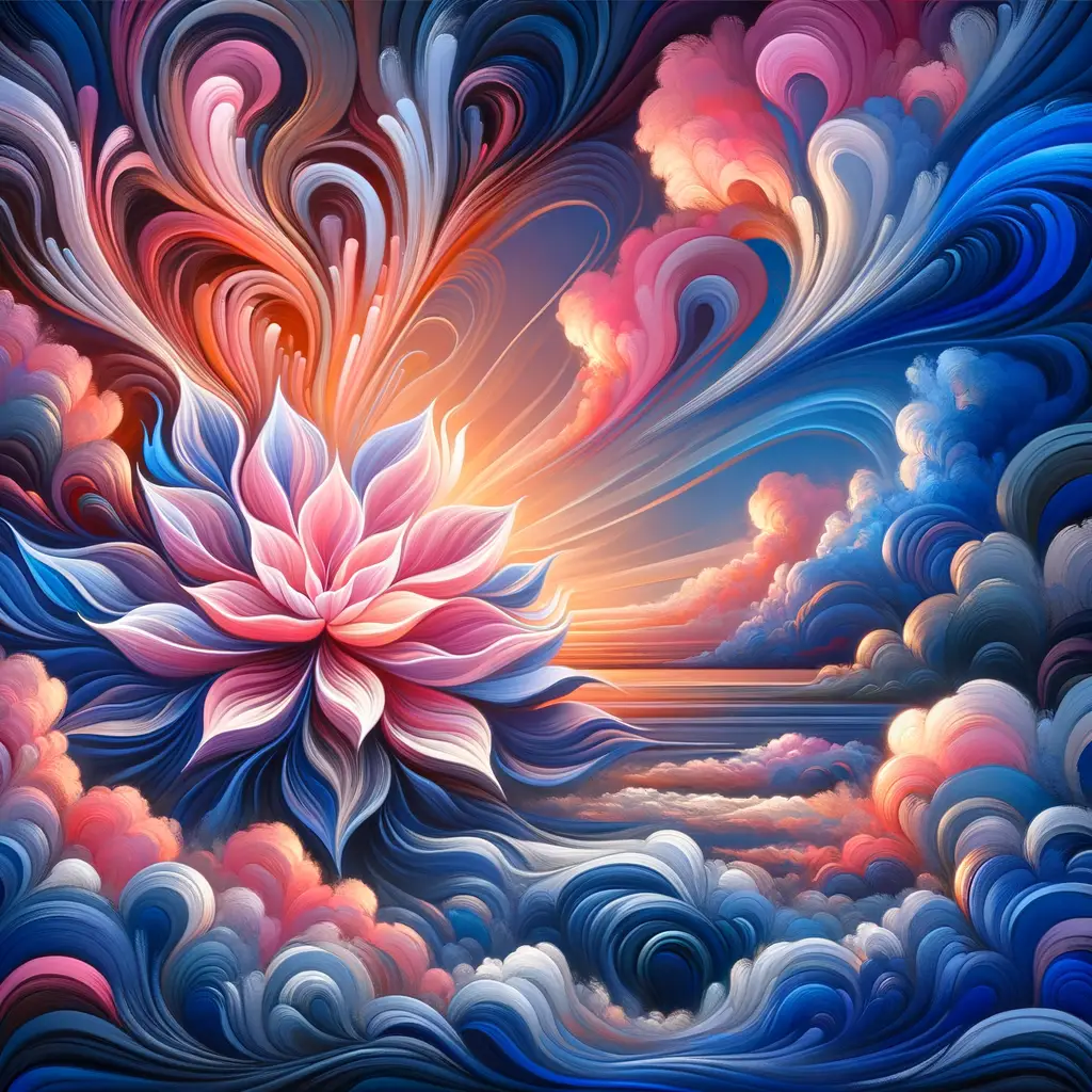 Whispers of Renewal: Blooms of Inner Light