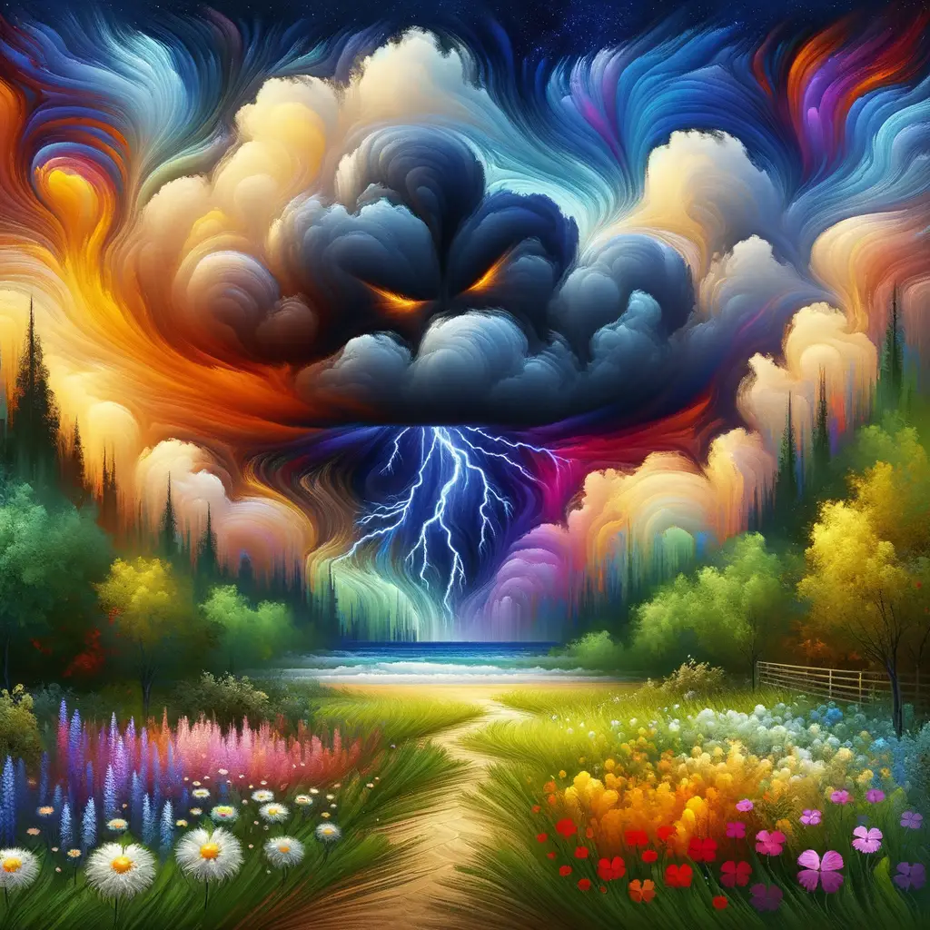Whispers of Thunder: Blooms of Healing