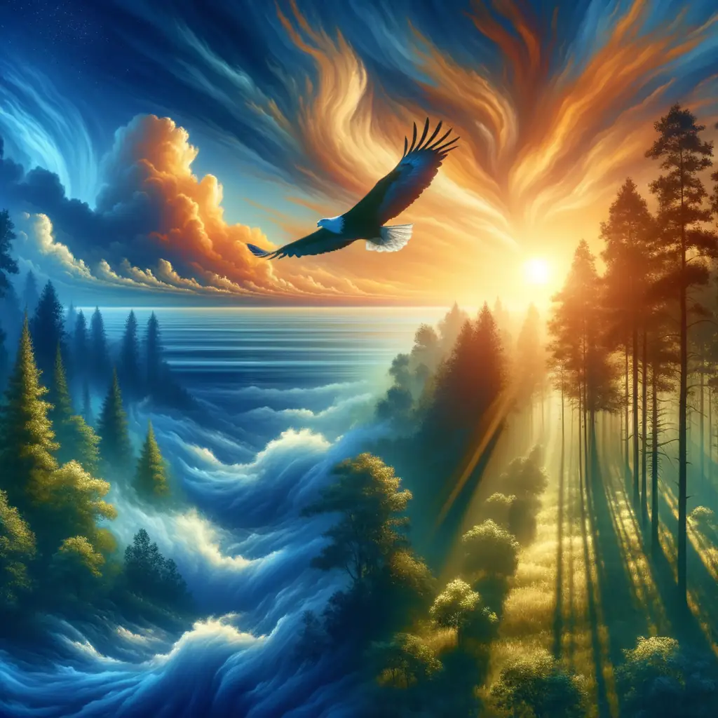 Ethereal Horizons: A Symphony of Nature's Echoes