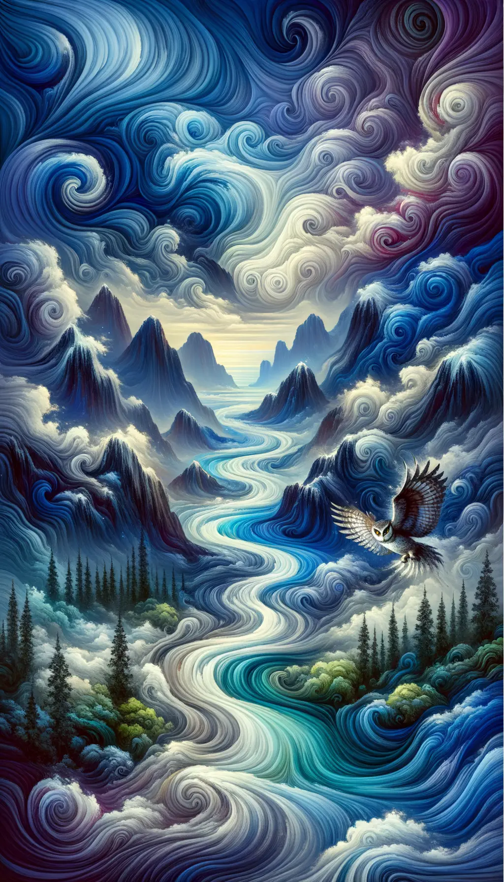Whispers of Tranquil Wisdom: Stormy Emotions Unveiled