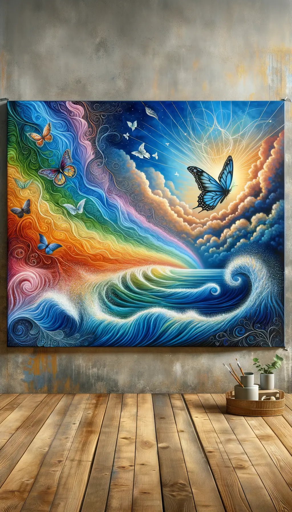 Whispers of the Ocean's Promise: Rebirth in Spectrum's Glow