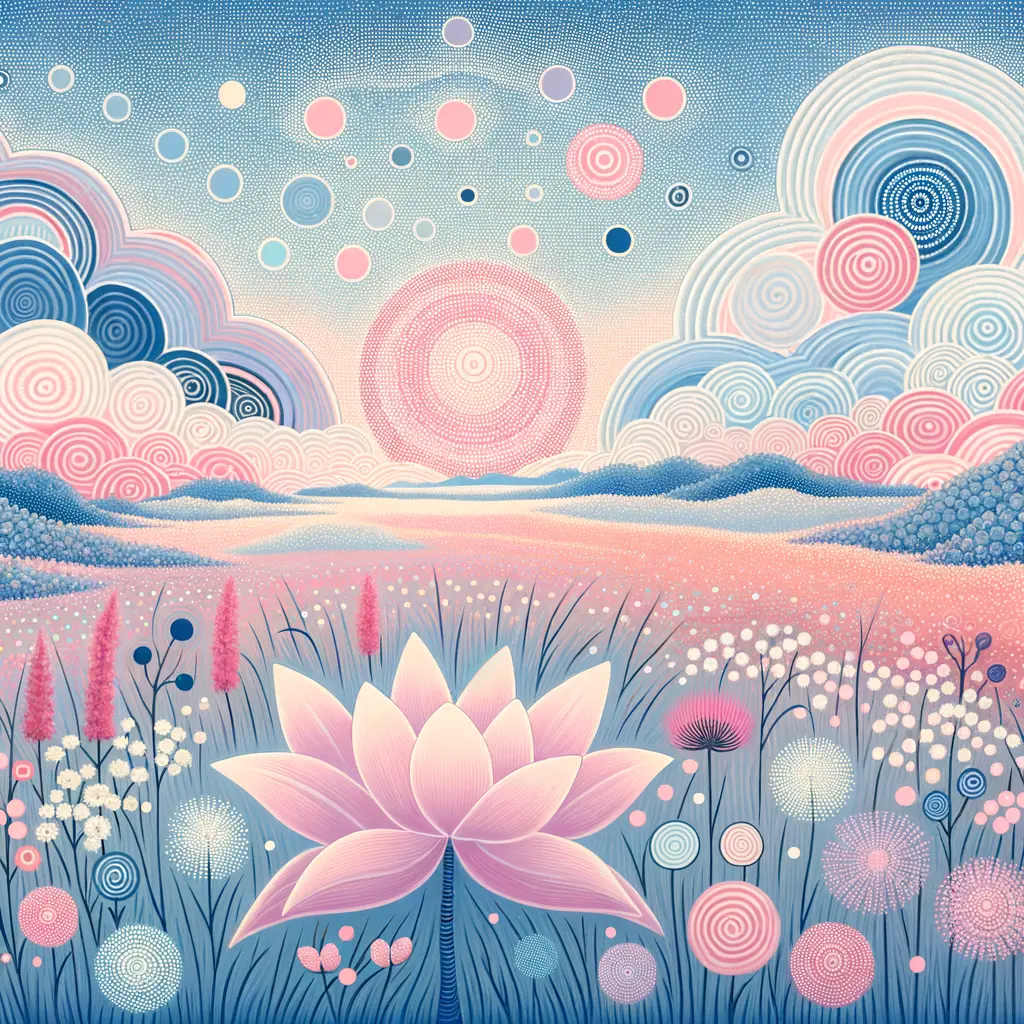 Whispers of Lotus Dreams: Untangling Shadows in Blooming Meadows