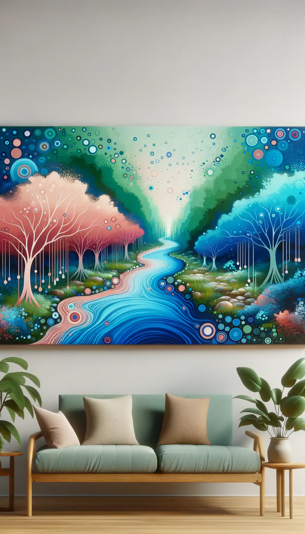 Whispers of the Dreamtime: A Stream's Healing Embrace