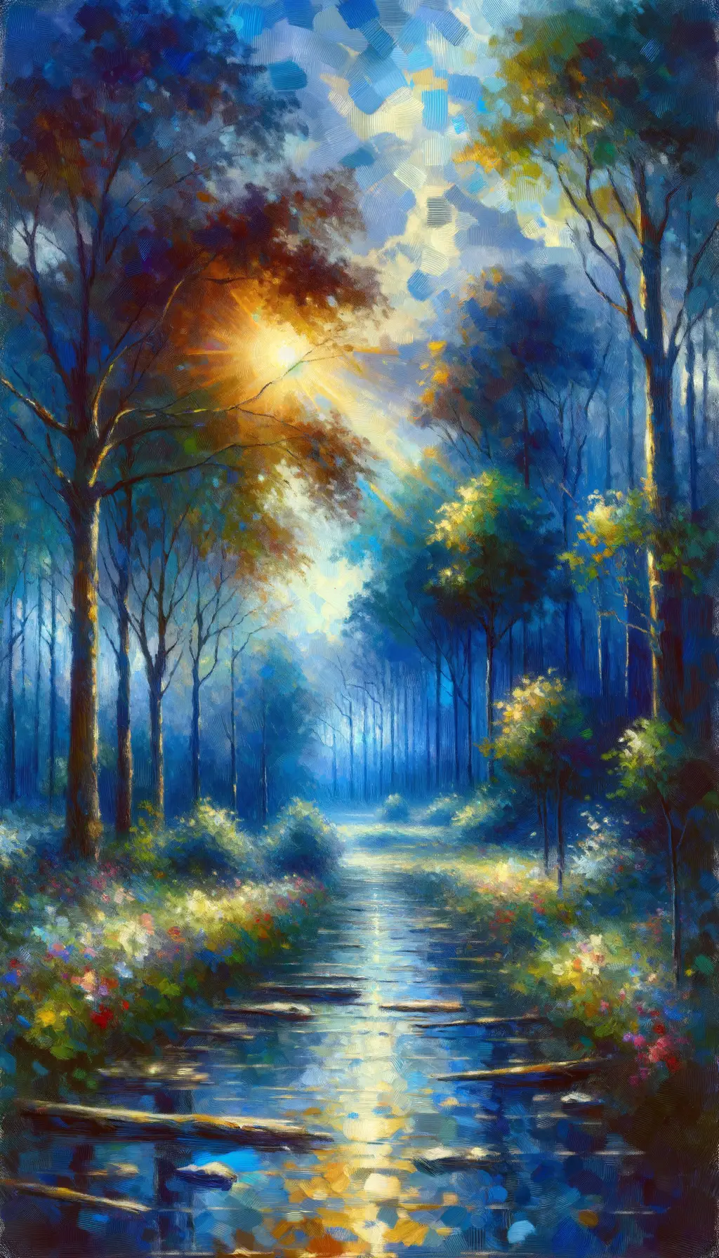 Whispers of Solace: Dance of Storms and Light