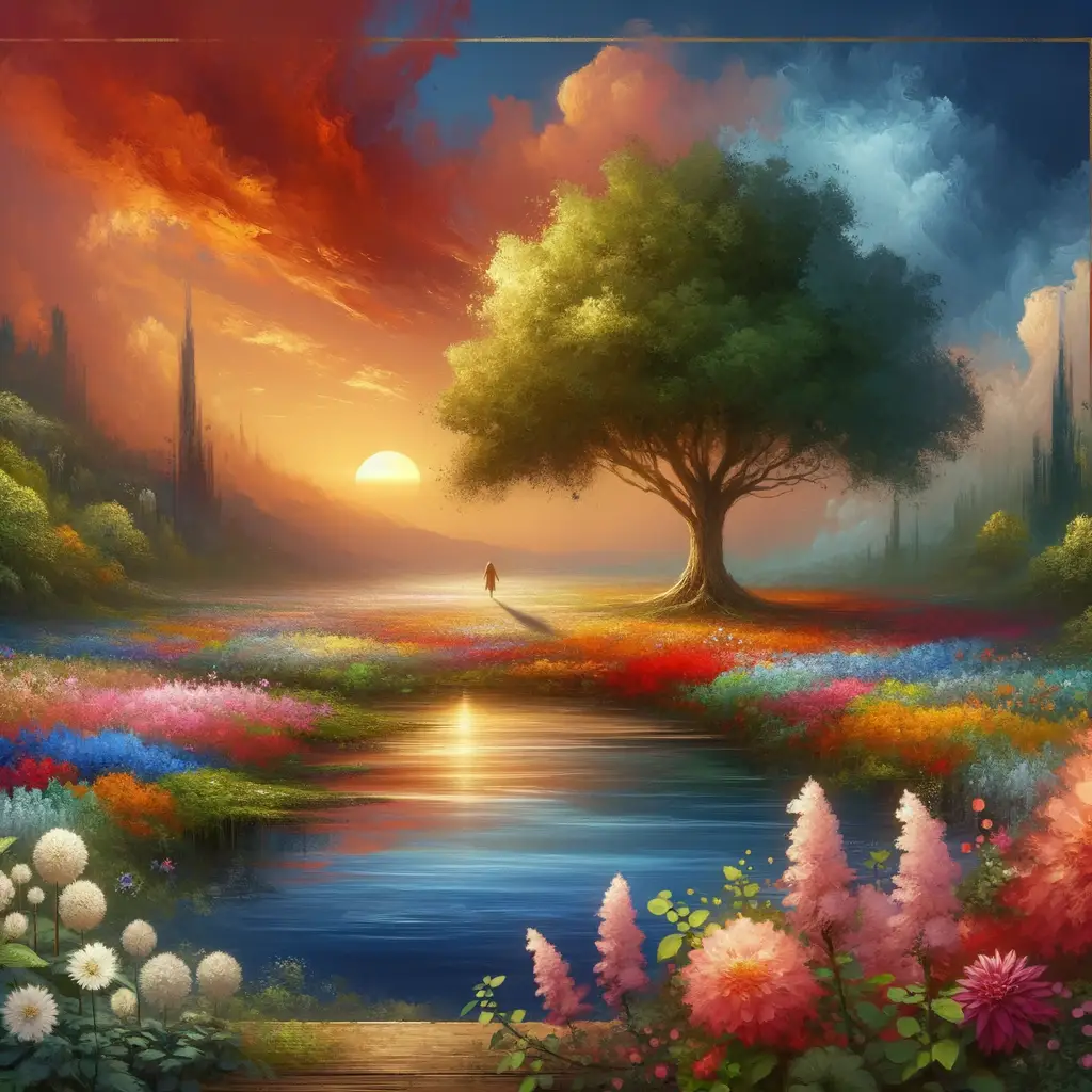 Harmony's Bloom: A Therapeutic Eden Unfolds