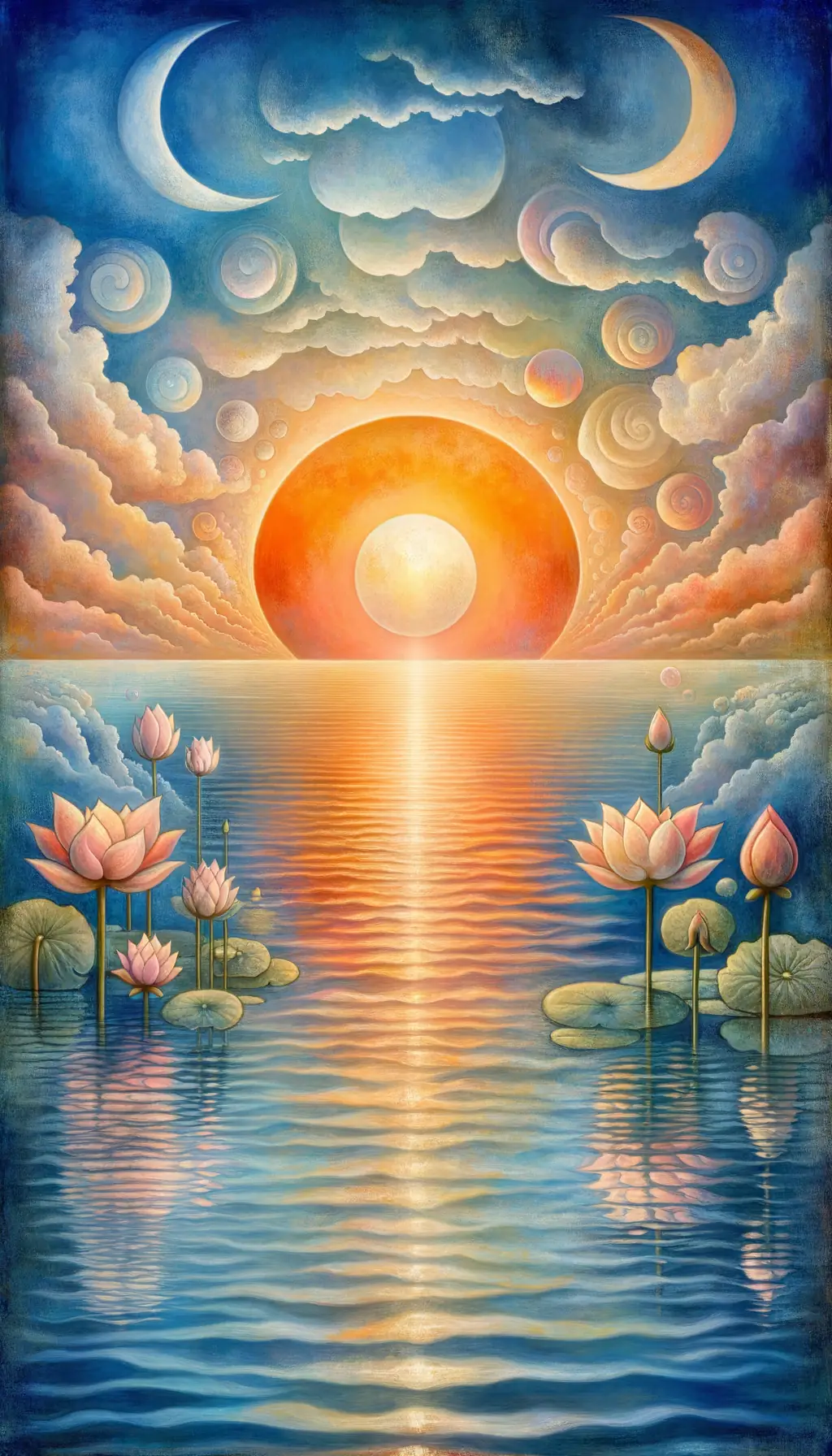 Golden Lotus: Oceans of Tranquil Wisdom