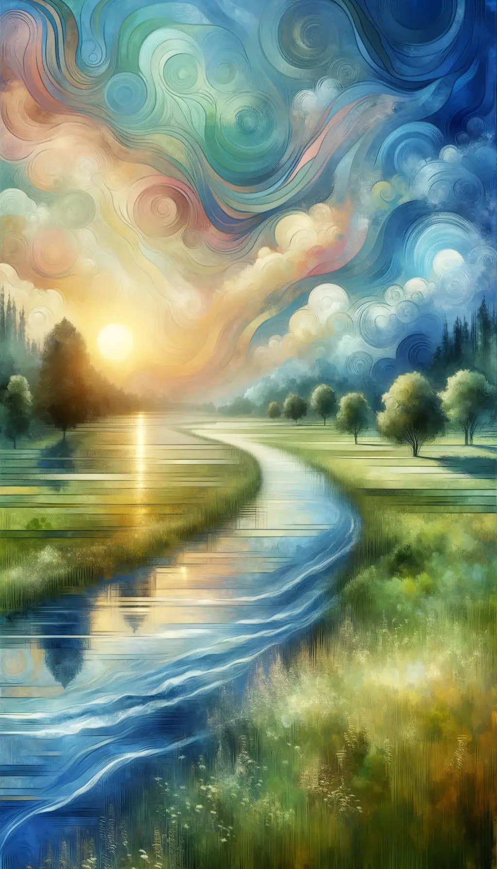 Eternal Dawn: A Journey Through Serene Soulscape