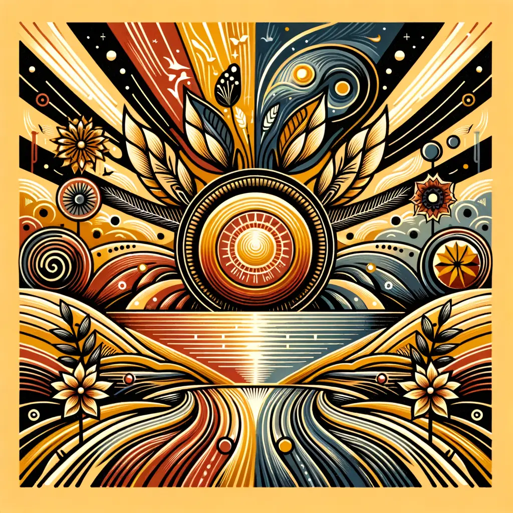 Embodied Radiance: Journey of Sun, Sea, and Bloom