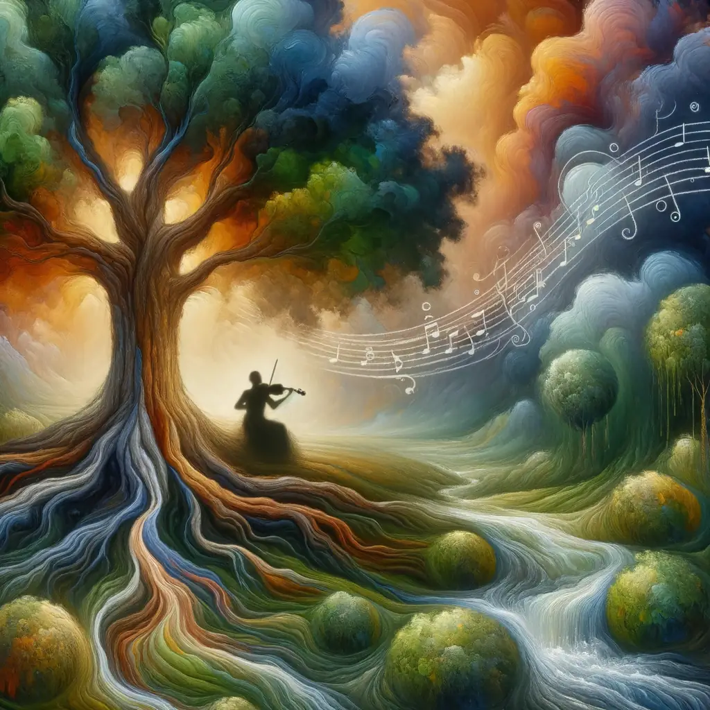 Whispers of the Roots: Embracing Shadows and Light